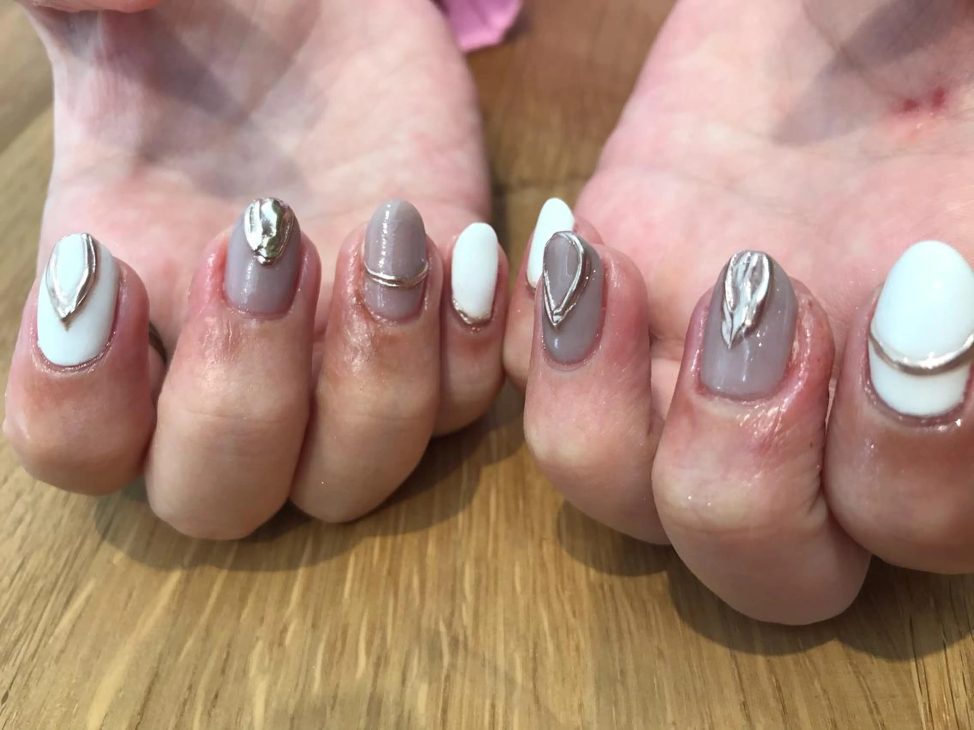 ネイル ニュアンスネイル 髙橋 敦子のネイルデザイン