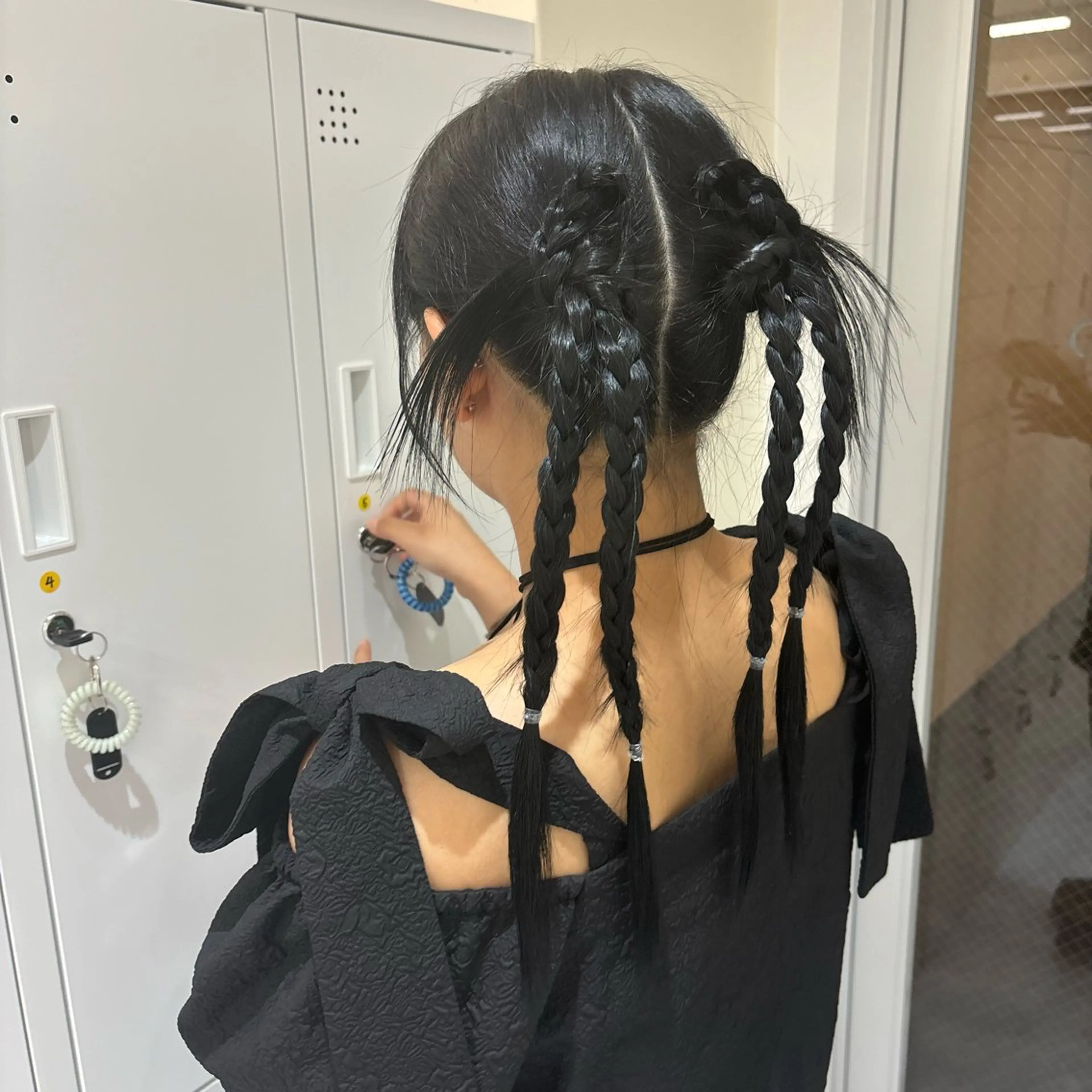 ロング ヘアアレンジ 結婚式・ブライダル ヘアセット Ayano🎀似 合わせ×透明感🎀のヘアスタイル