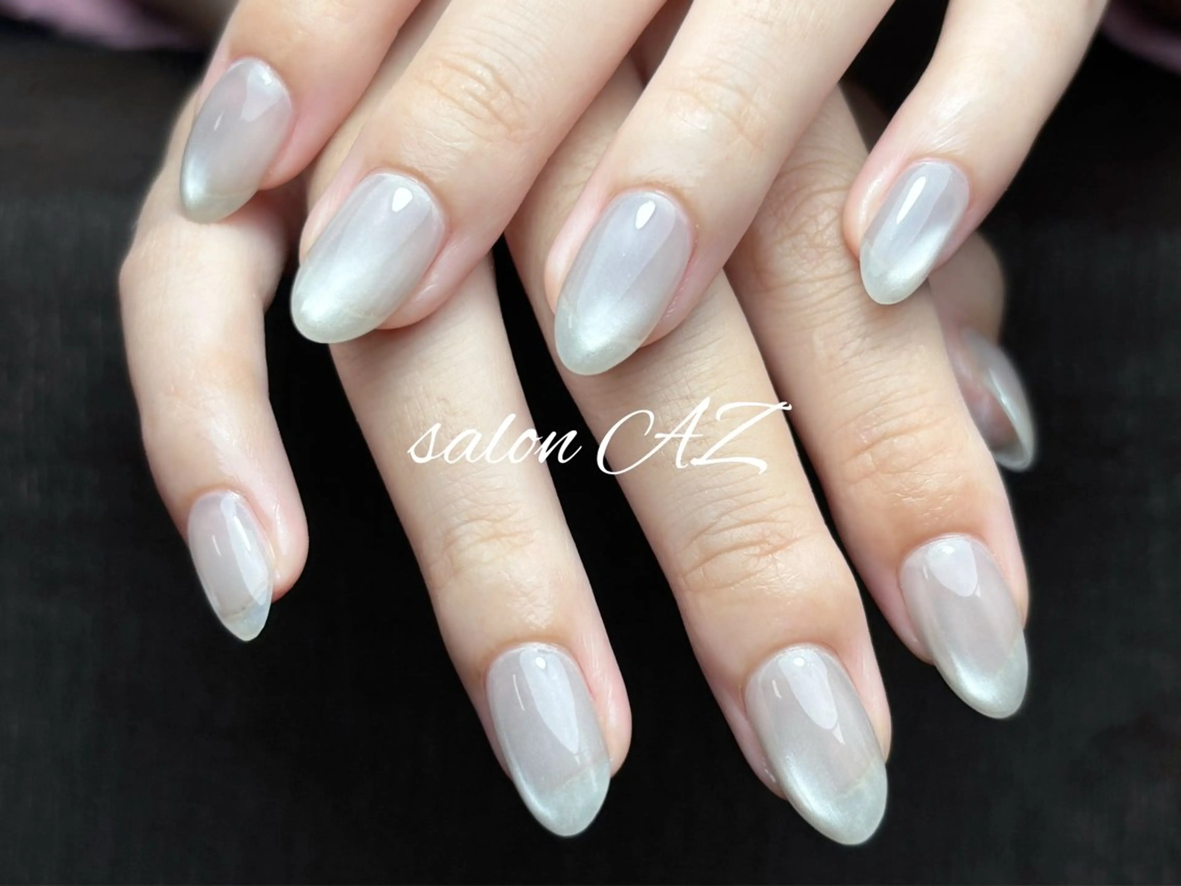 ネイル アートネイル 長さ出し フットネイル フレンチネイル ジェルネイル ハンドネイル salon AZのネイルデザイン