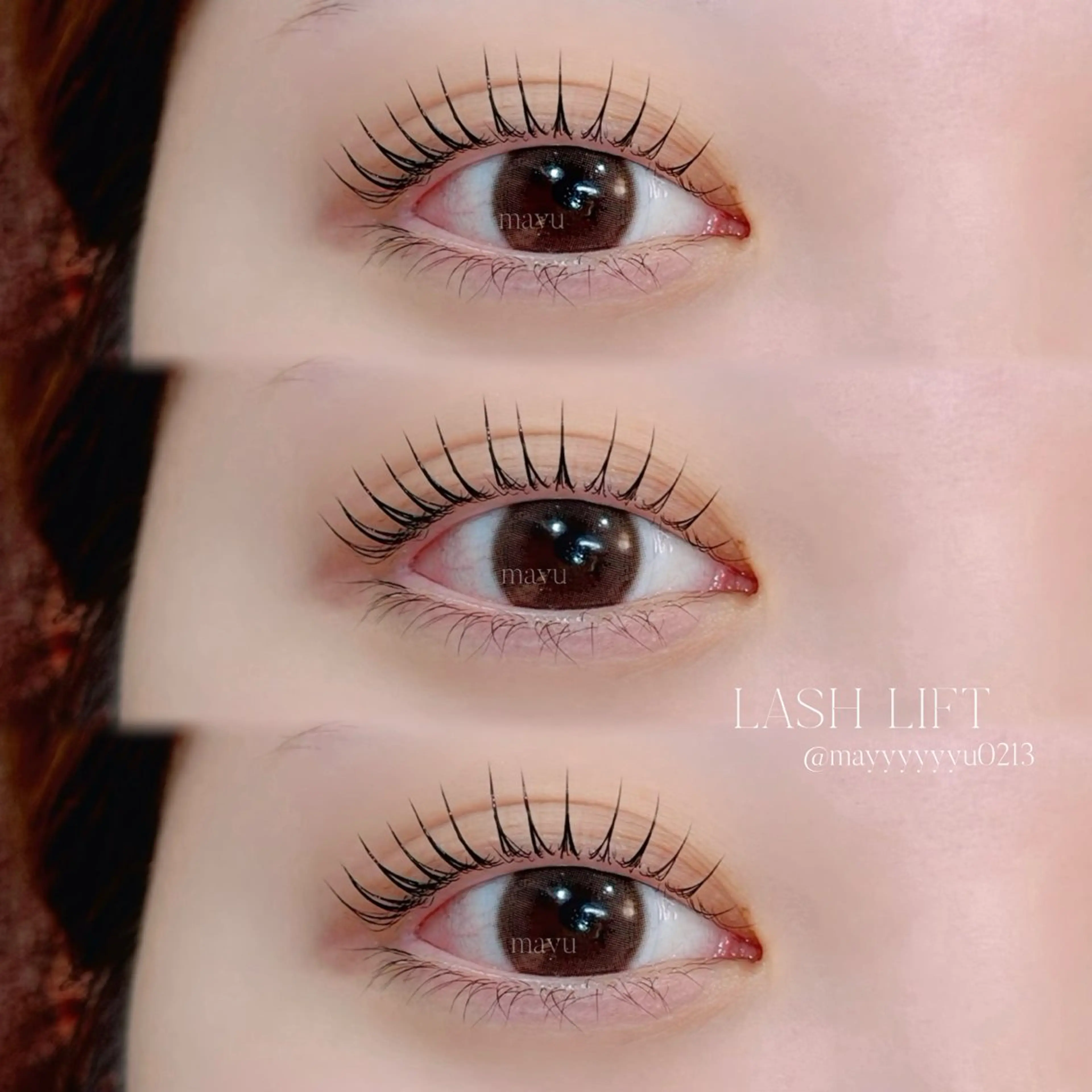 マツエク・マツパ マツパ 𝗠𝗔𝗬𝗨 🌙のマツエク・マツパデザイン