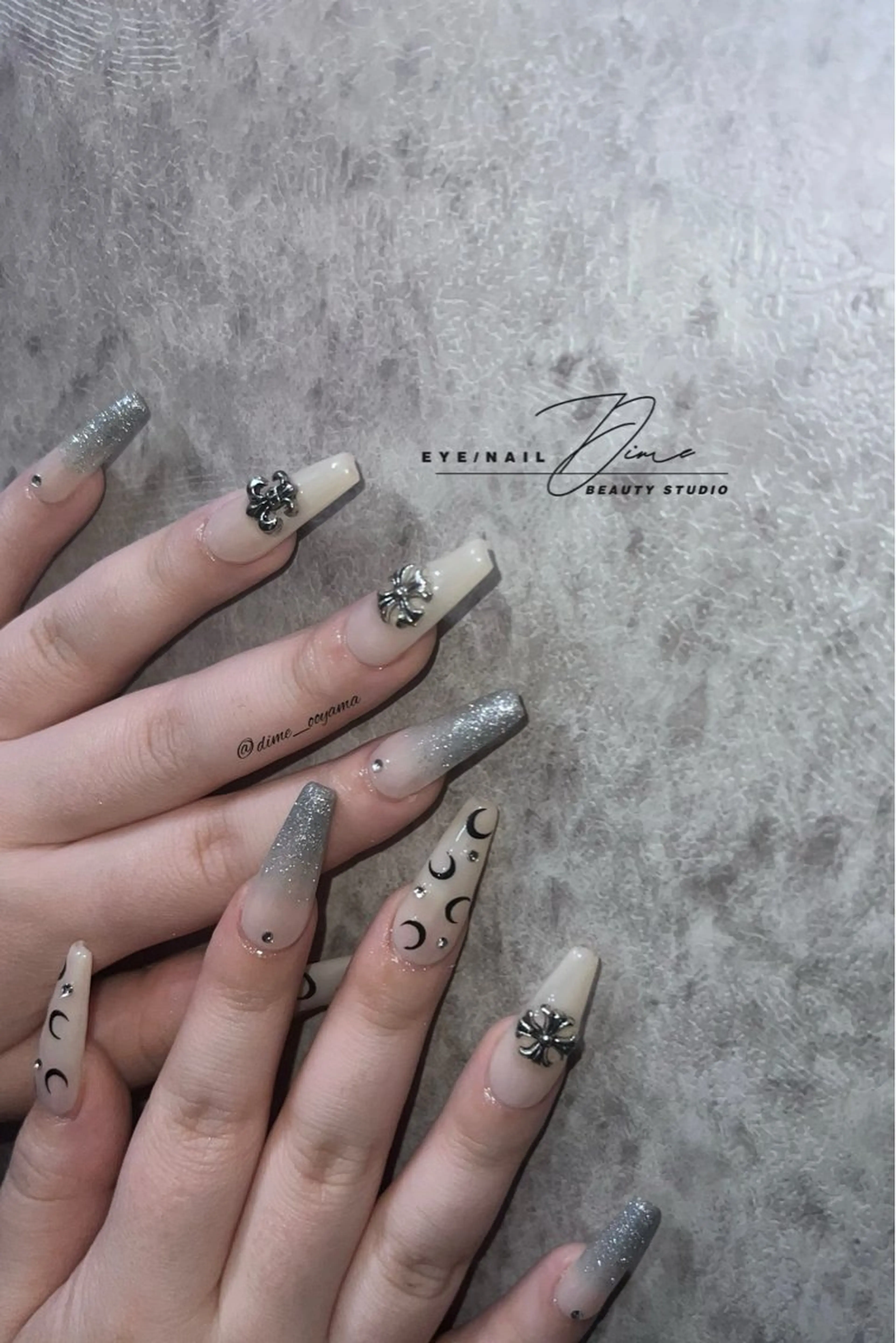 ネイル スカルプネイル DIME OOYAMAのネイルデザイン