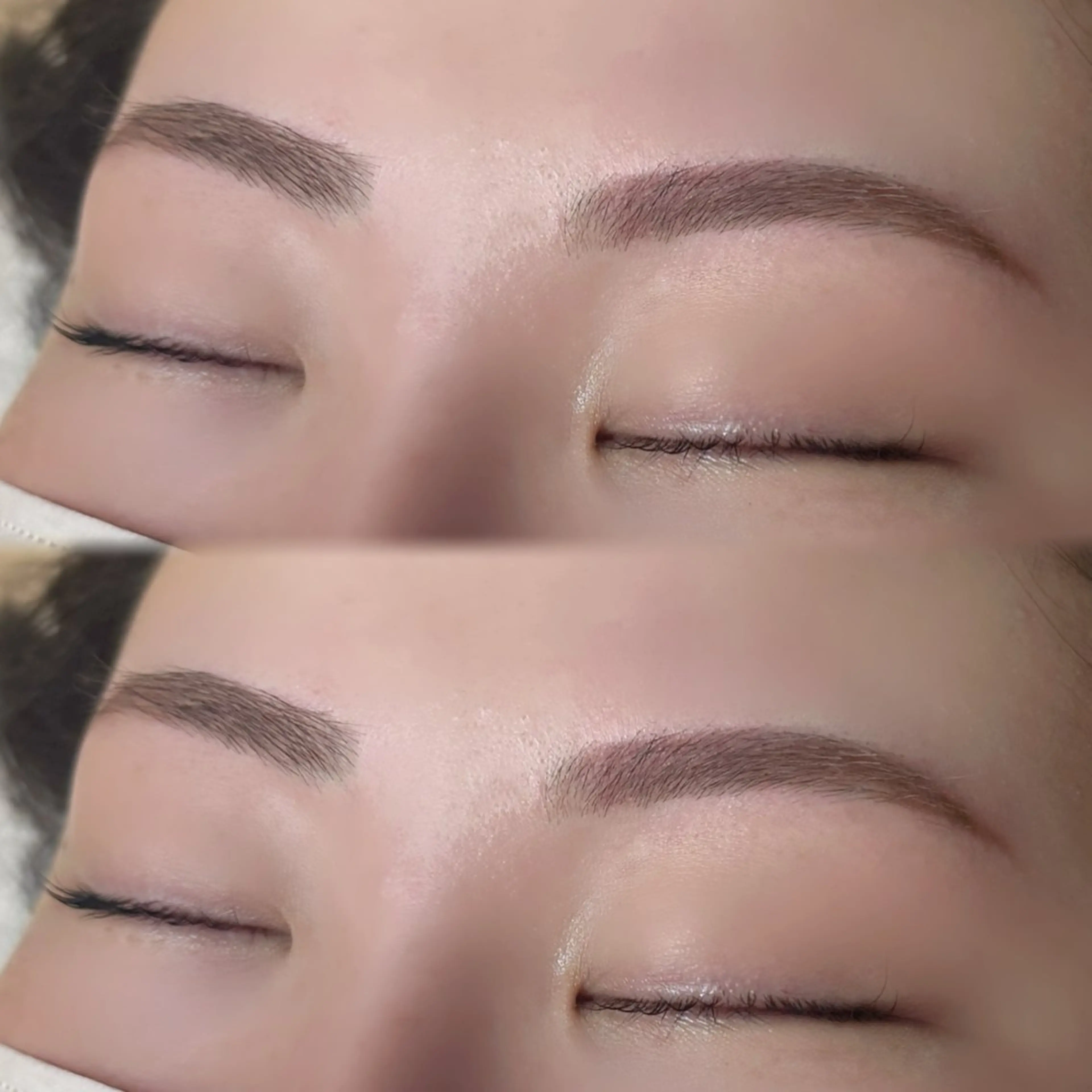 アイブロウ ハリウッドブロウリフト mizuki/束感 まつエク/似合わせ眉のマツエク・マツパデザイン