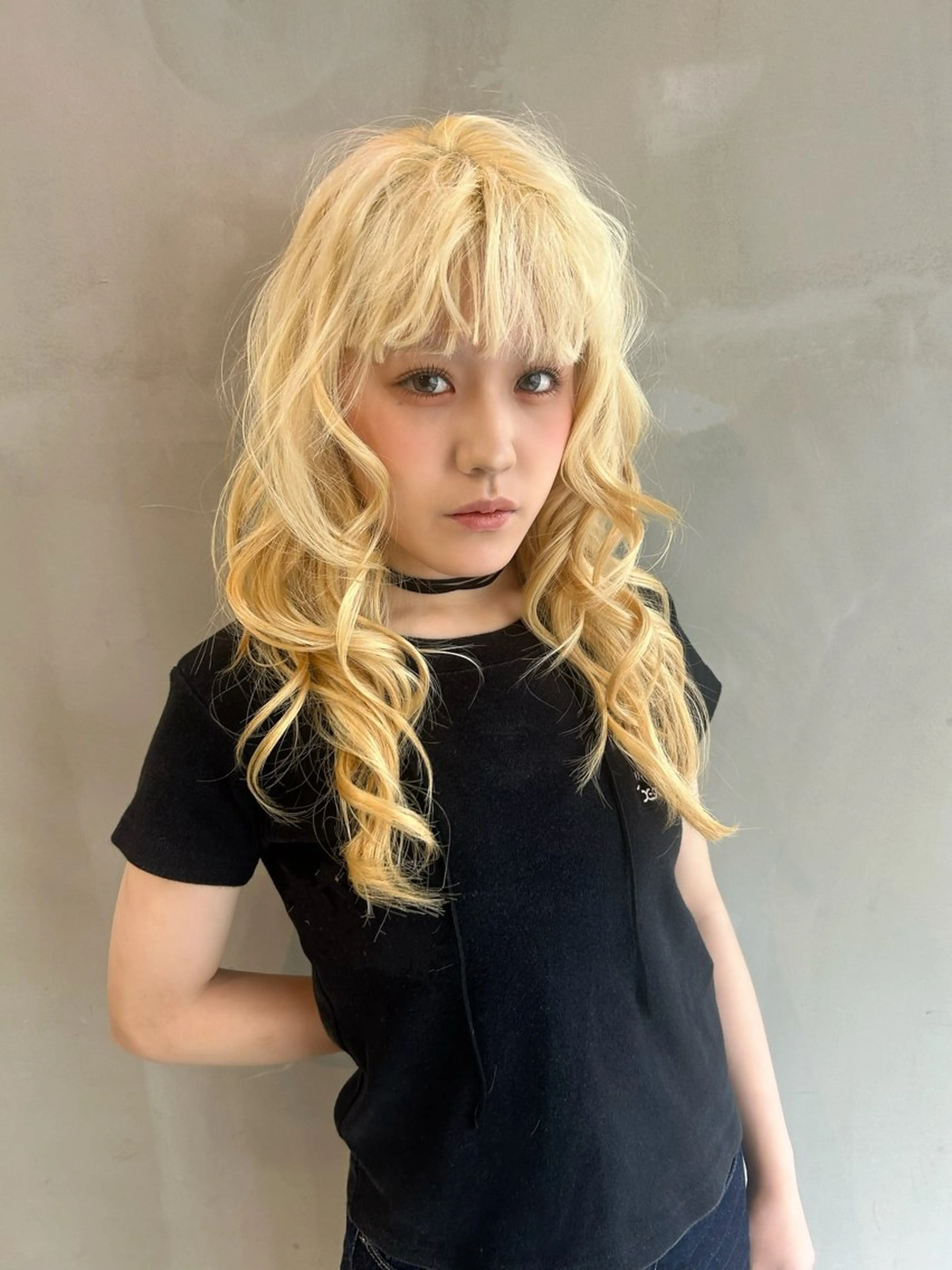 ロング ヘアカラー トリートメント ハイトーン/ブリーチ 🧁soraのヘアスタイル