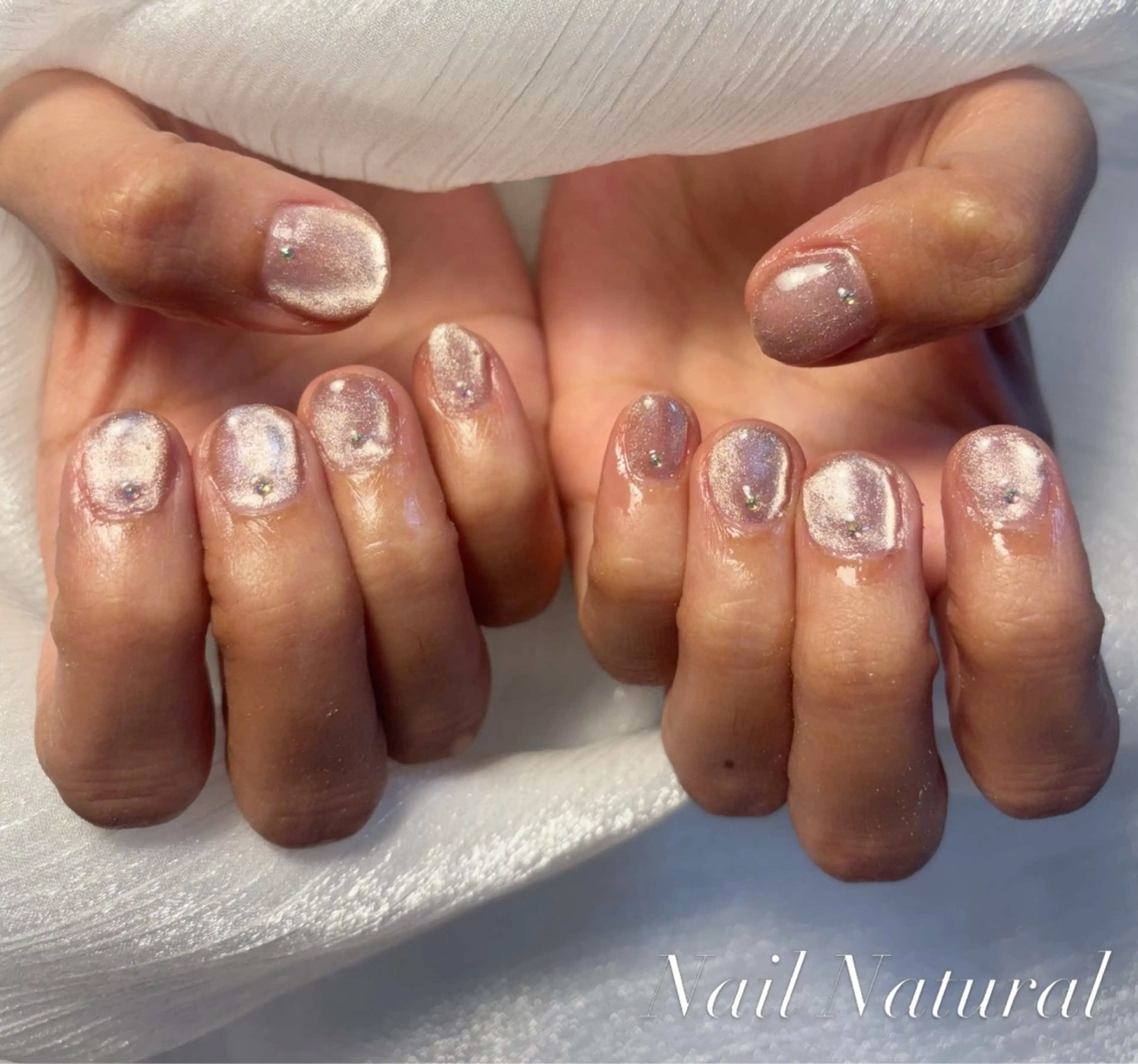 ネイル 持ち込み 春ネイル ハンドネイル Nail salon Natulalのネイルデザイン