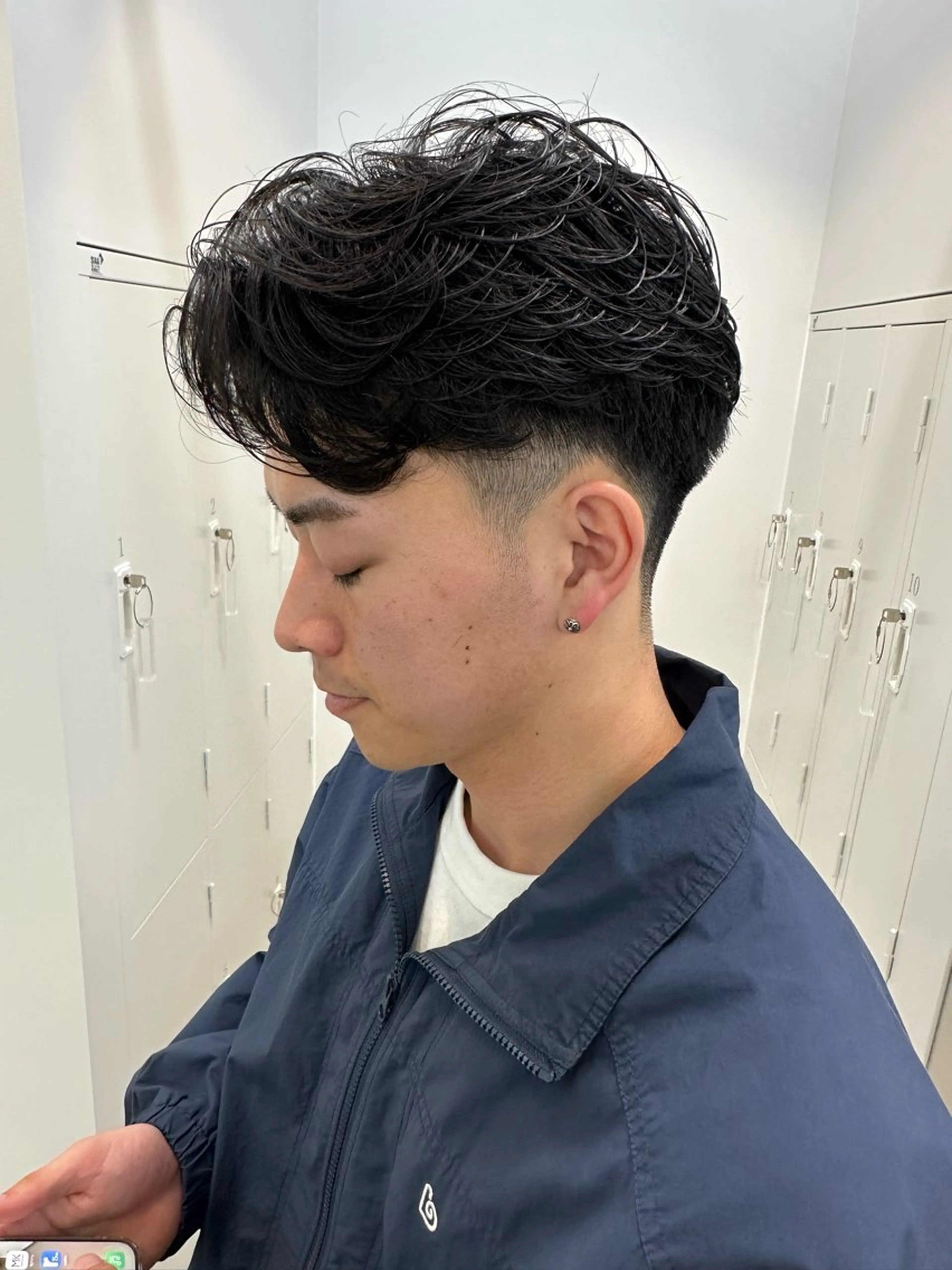 メンズ メンズパーマ/波巻き 桜井凌平のヘアスタイル