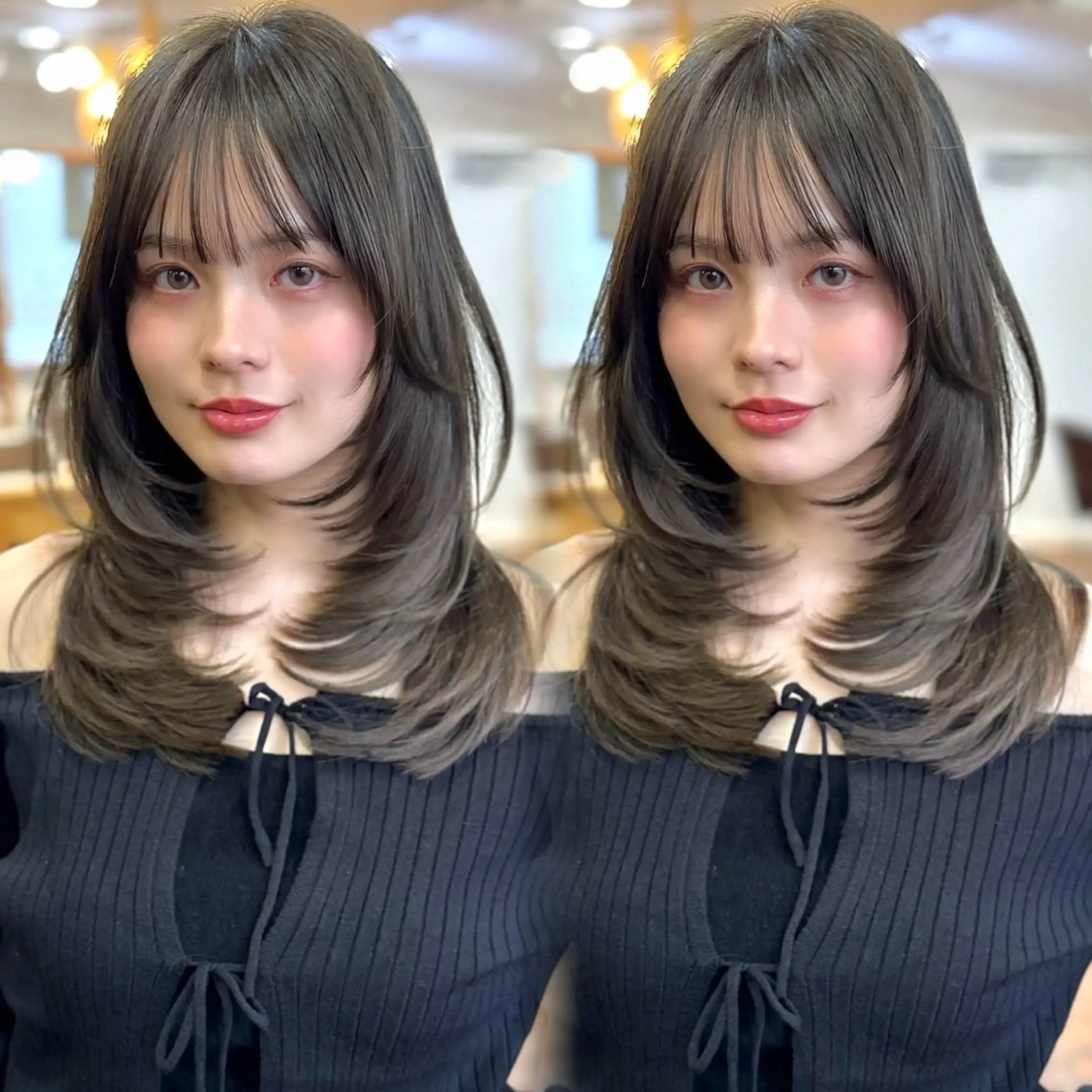 ロング カラー 似合わせレイヤー 🇰🇷荒木洋文のヘアスタイル