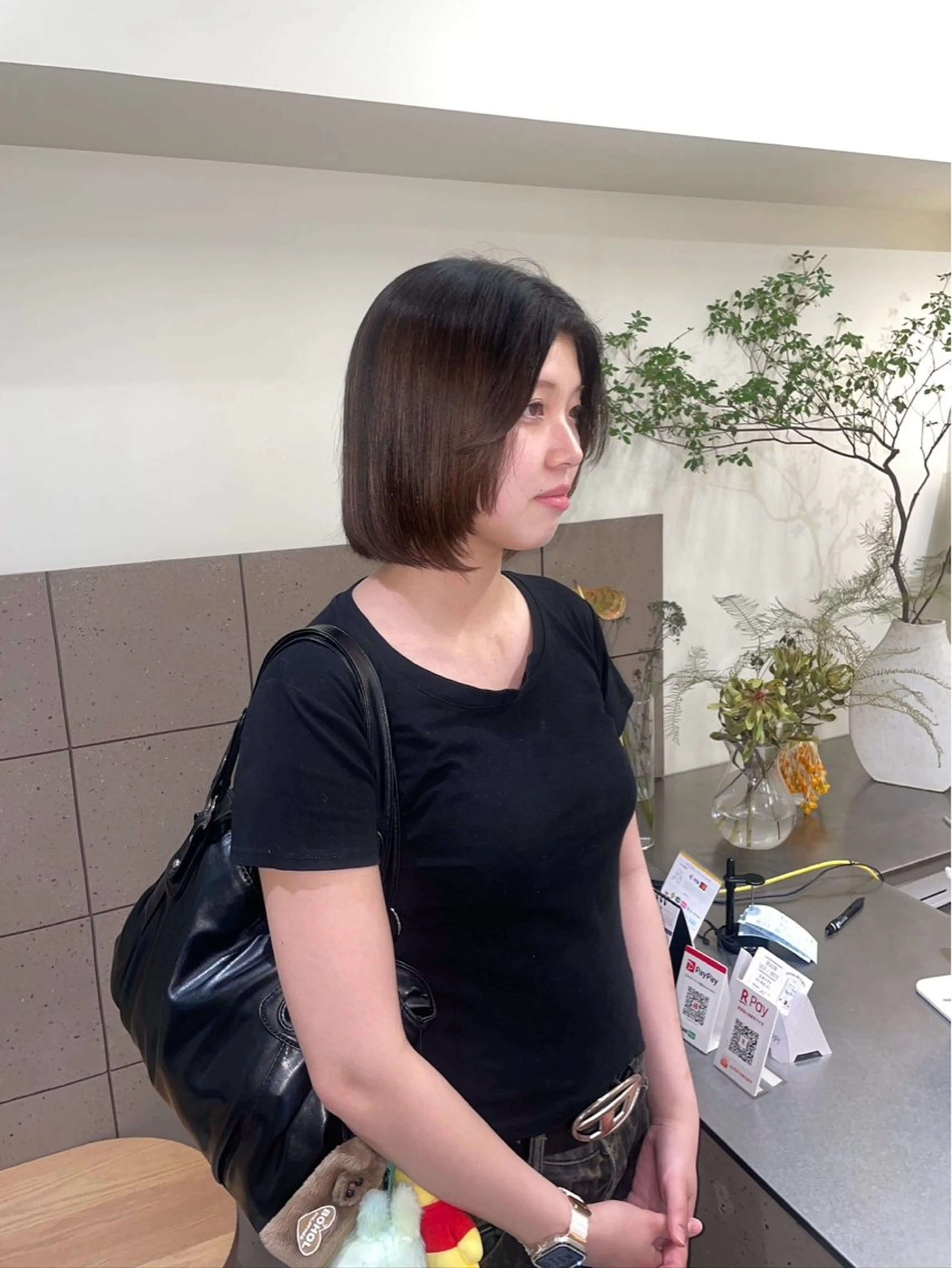 ショート カット ヘアカラー トリートメント natsuki /HUIのヘアスタイル