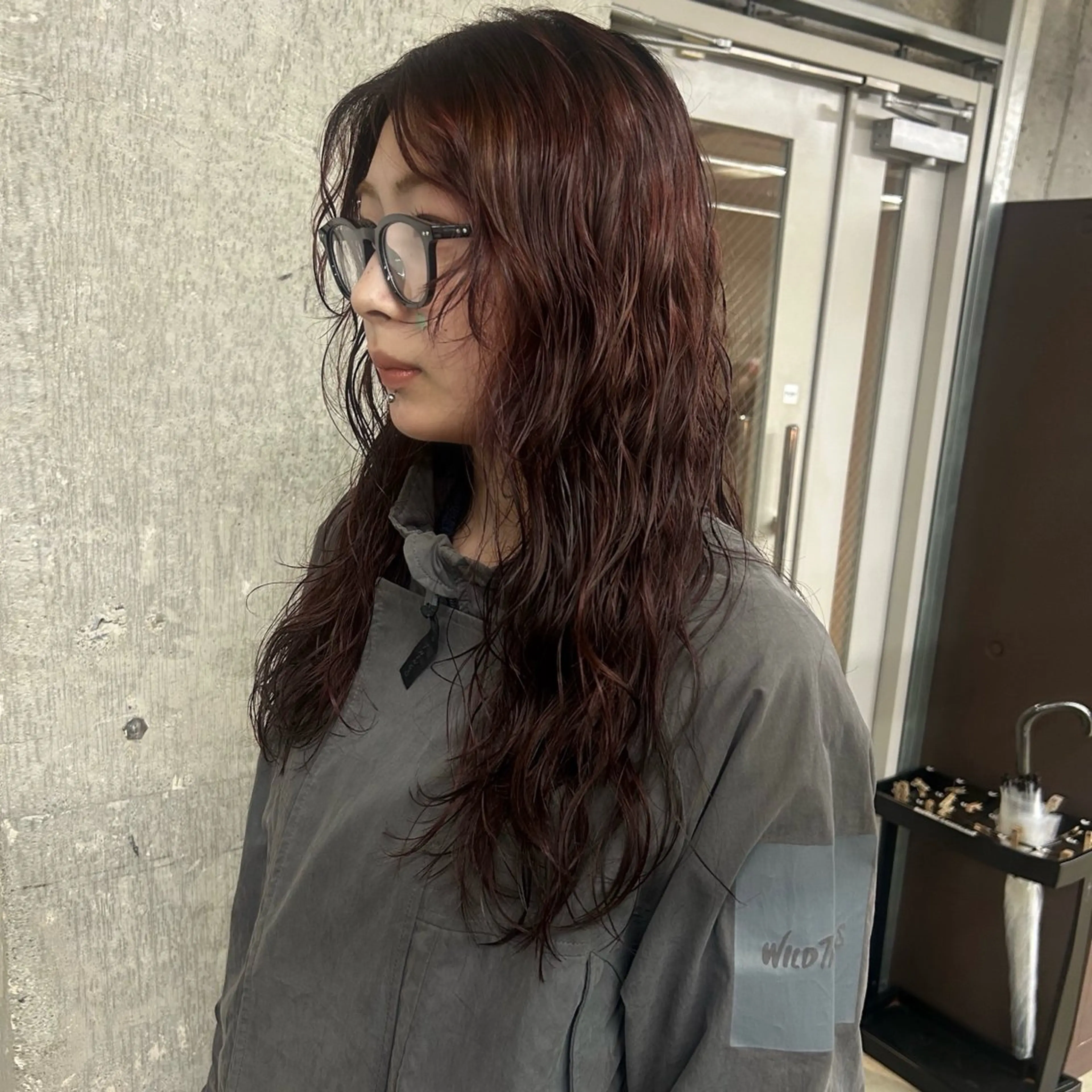 ロング パーマ カット ヘアカラー パーマ 伊藤ほのか /パーマ/オリーブのヘアスタイル