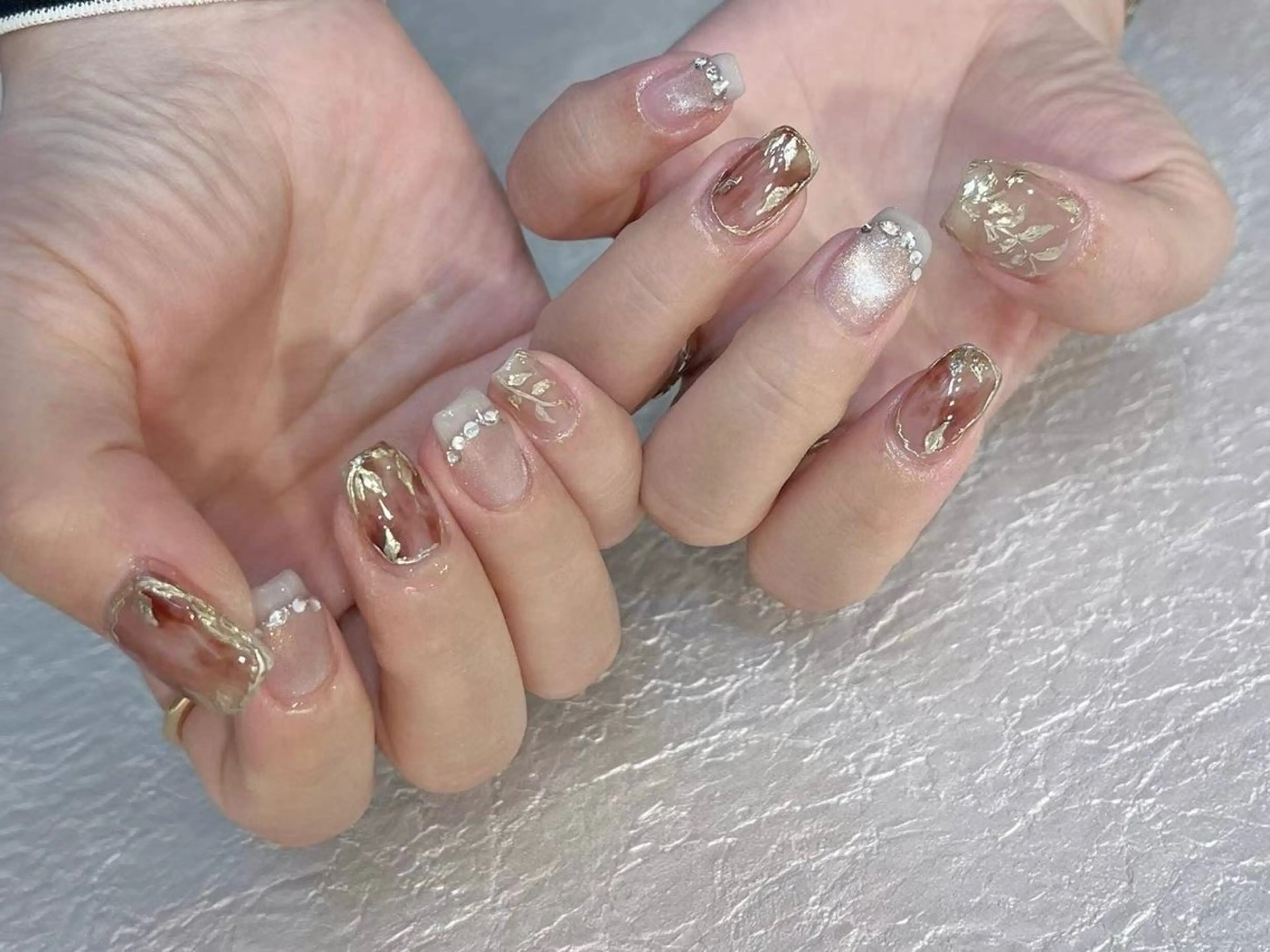 ネイル アートネイル フラワーネイル フットネイル ジェルネイル マグネットネイル Babarla Nailのネイルデザイン