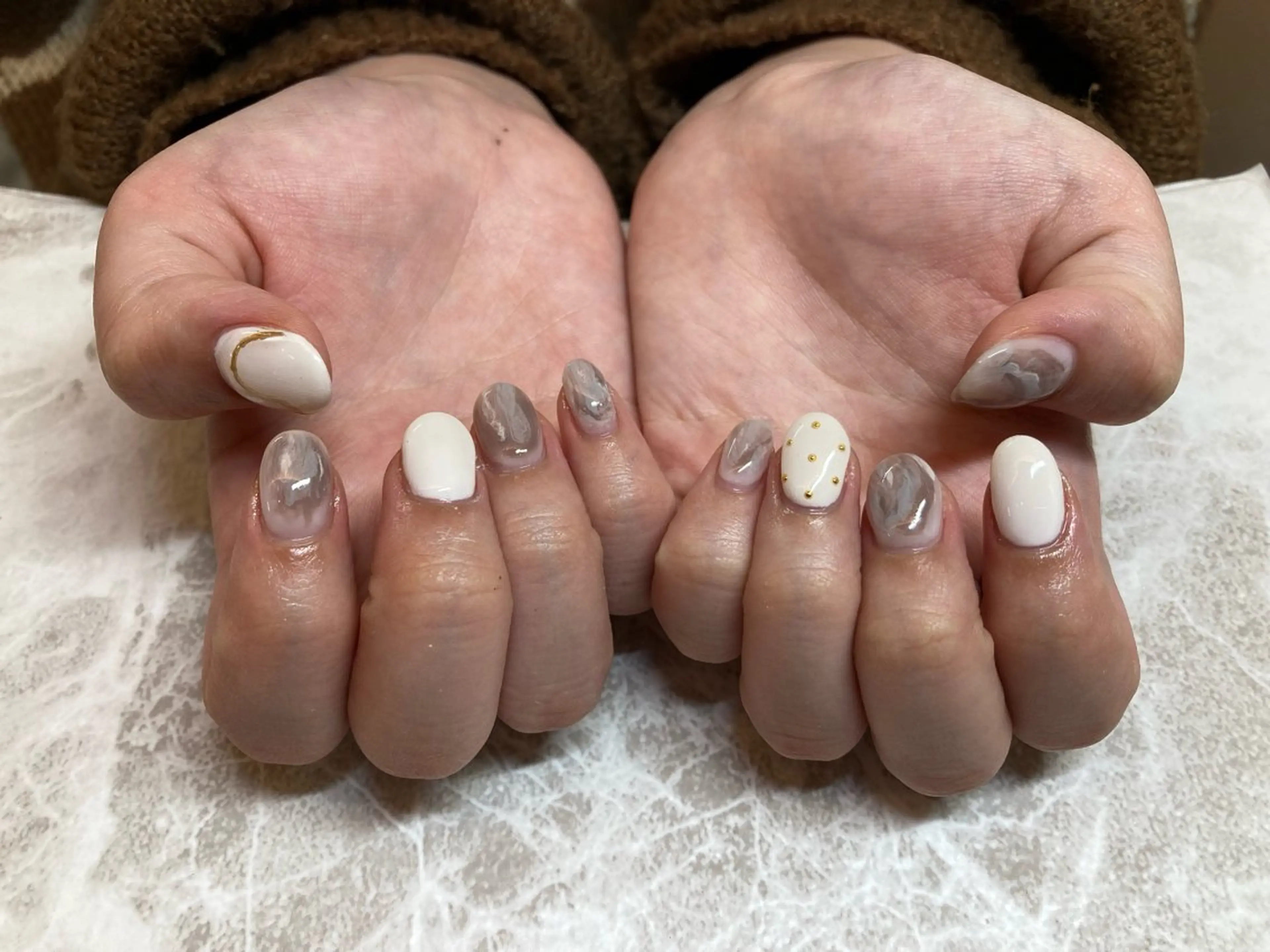 ネイル ハンドネイル ouchi. de.nailのネイルデザイン