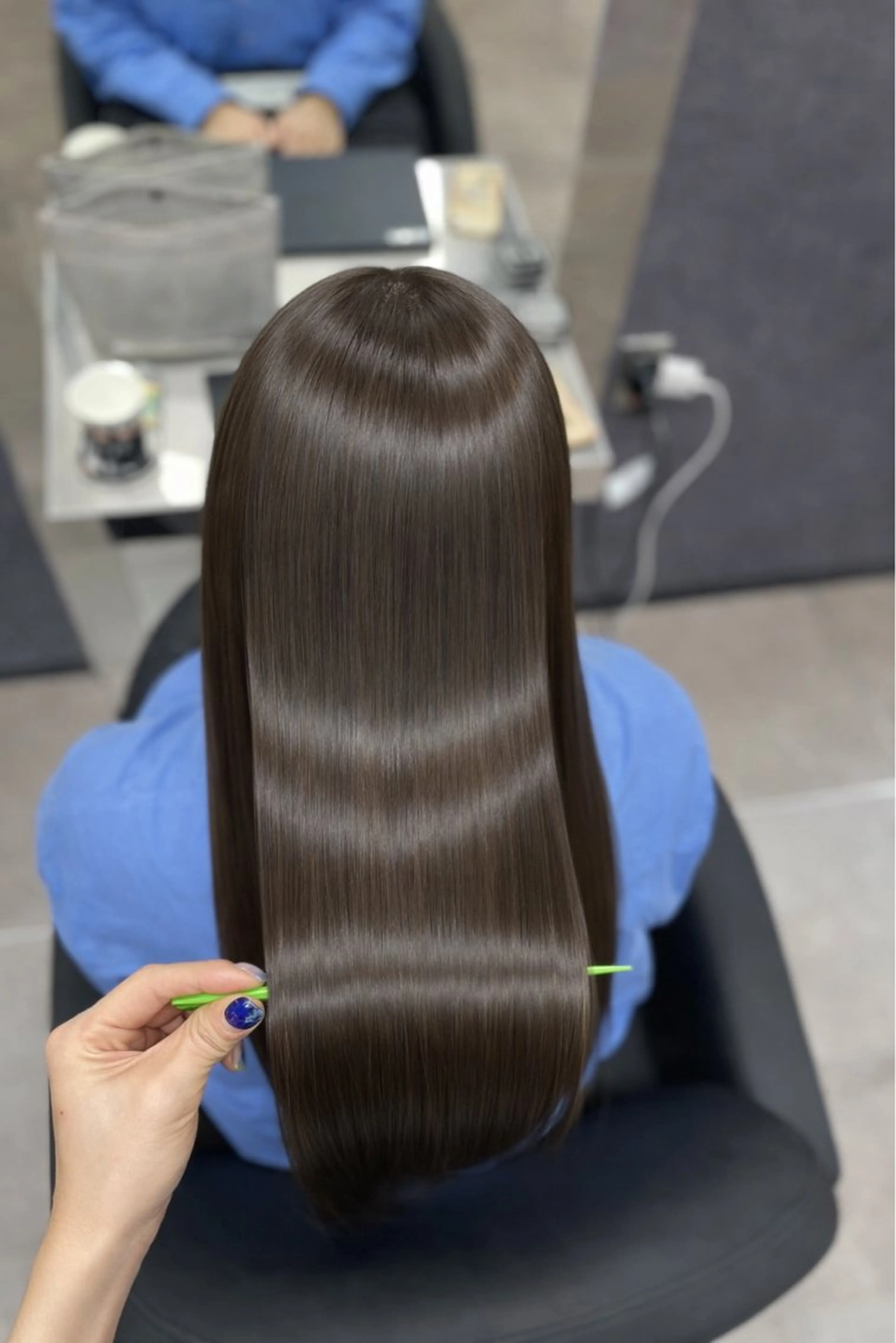 ロング ヘアカラー トリートメント CYNTHIADUE 店長｜ IRISUのヘアスタイル