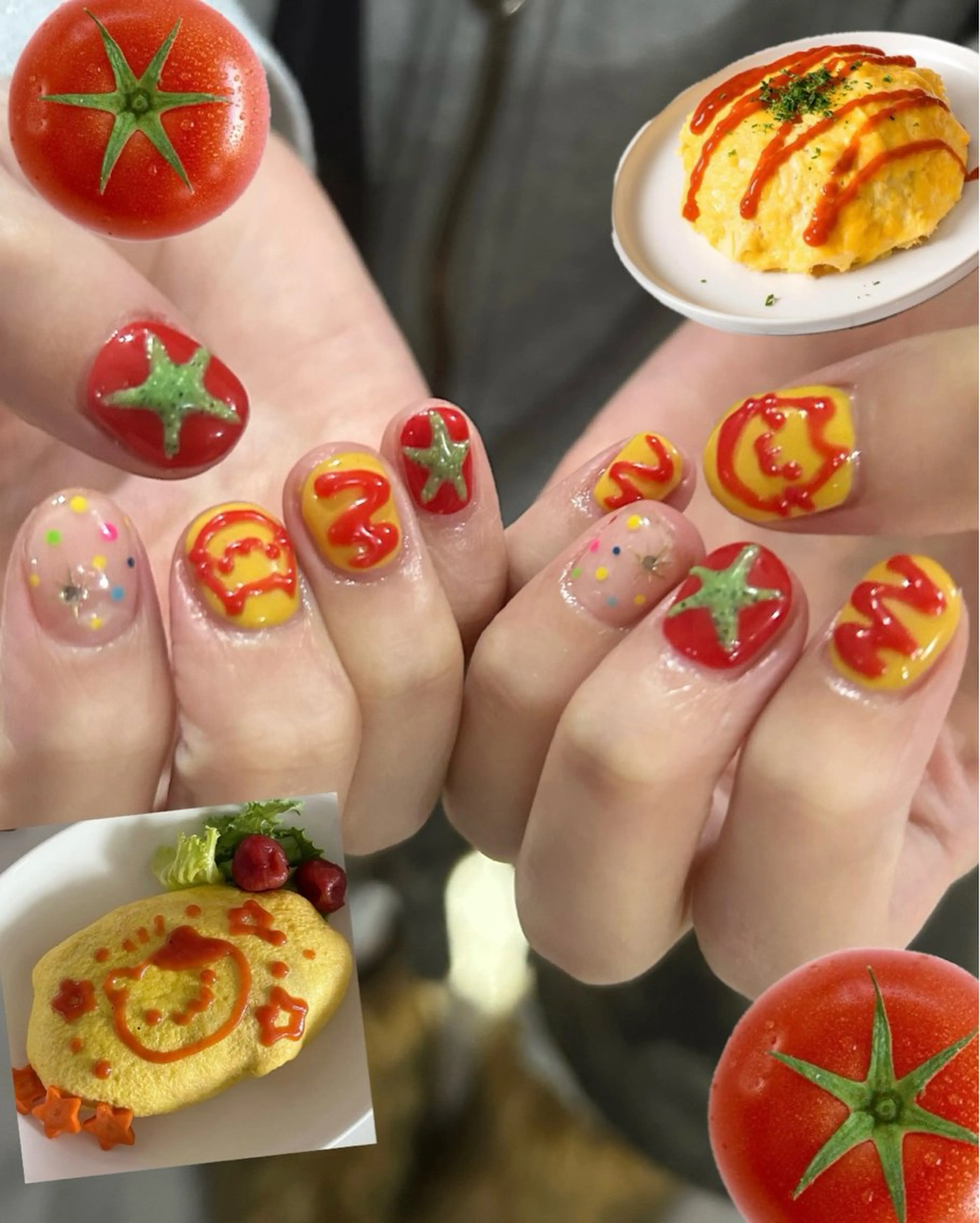 ネイル ハンドネイル フットネイル ASA nail / アート☀︎ニュアンスのネイルデザイン