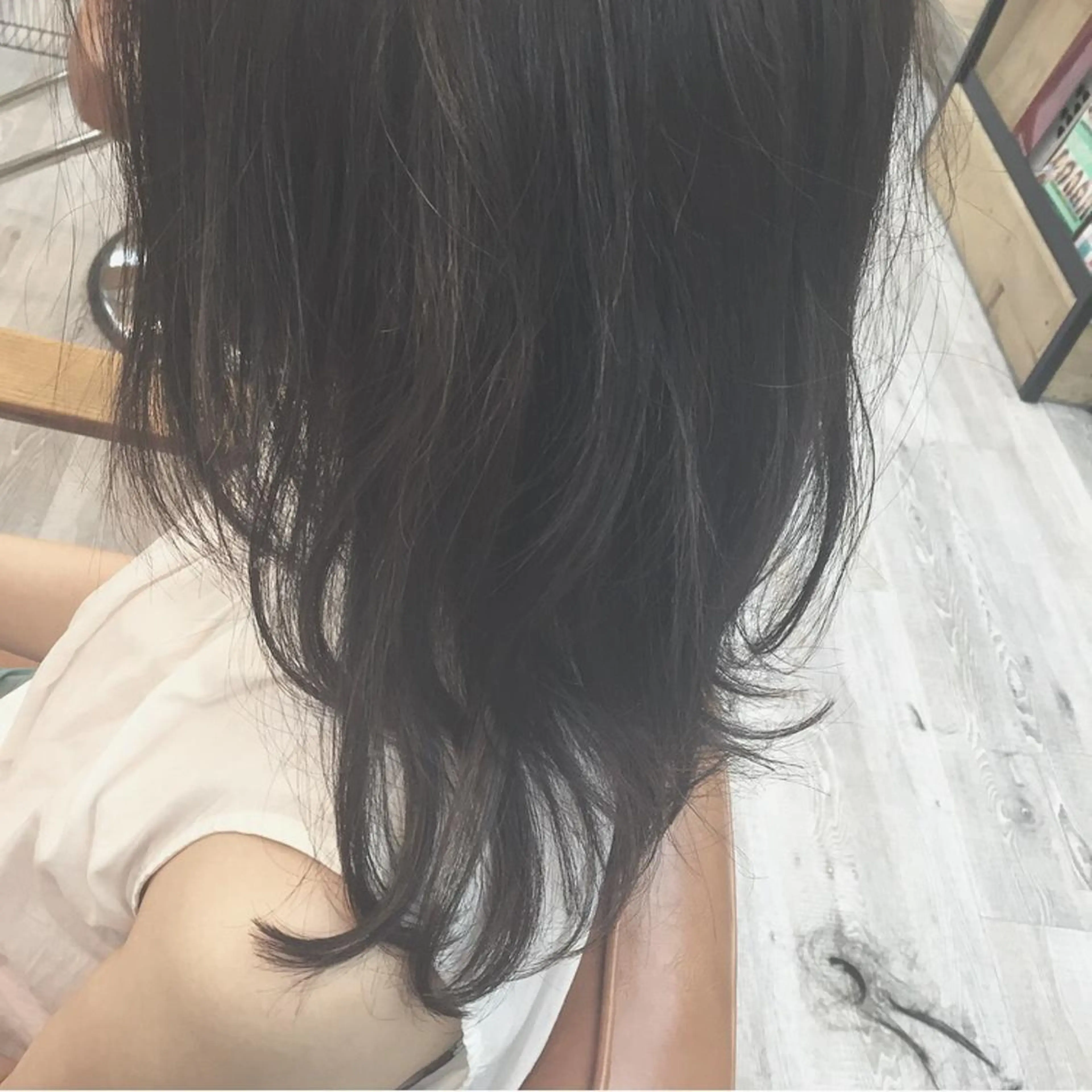 セミロング カラー 前髪顔周り✂️店長 ❤️アマミヤ❤️のヘアスタイル