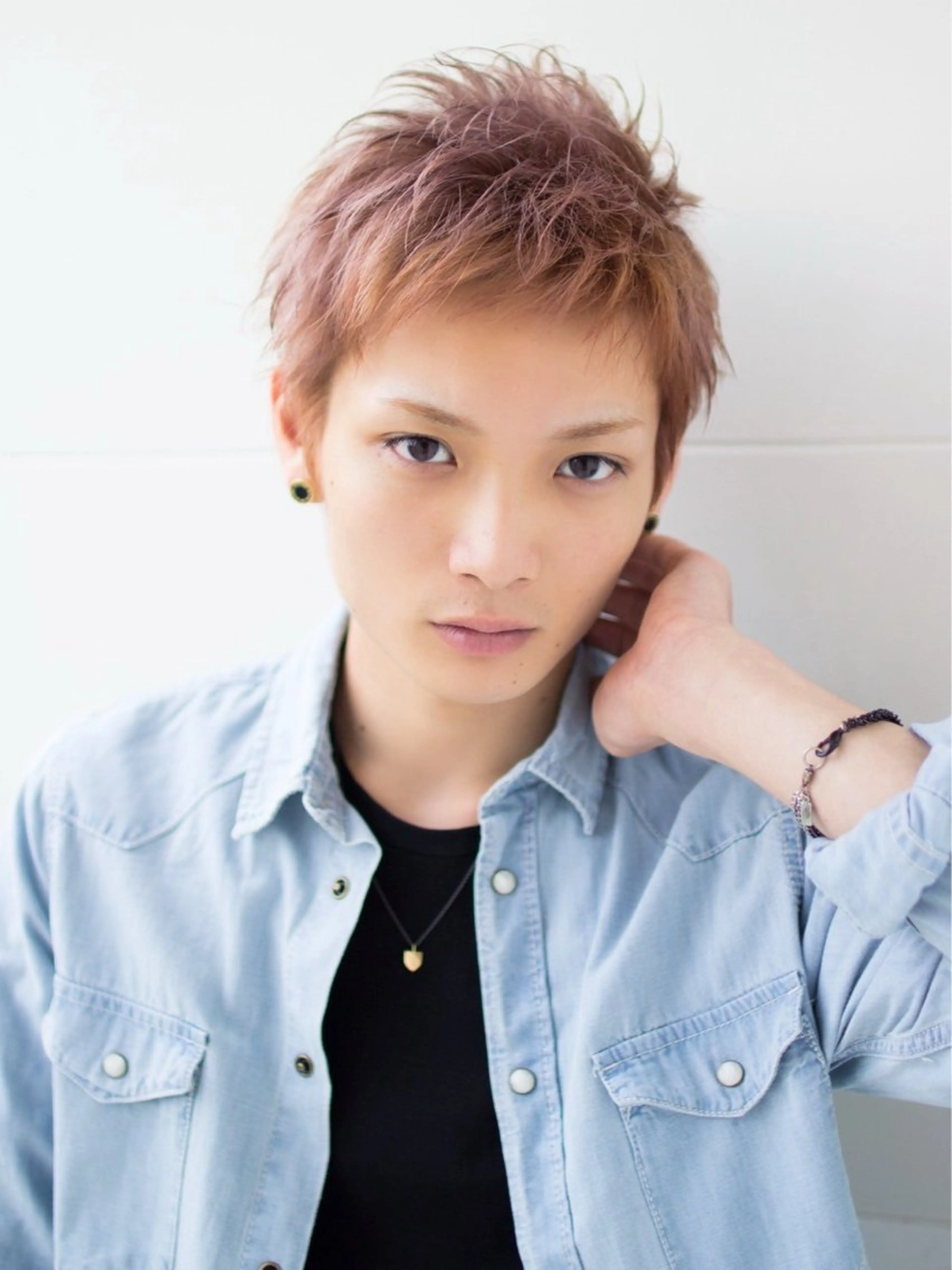 ショート カラー メンズ カット ヘアカラー ✨中野✨髪質改善✨ 野口虎剛のヘアスタイル