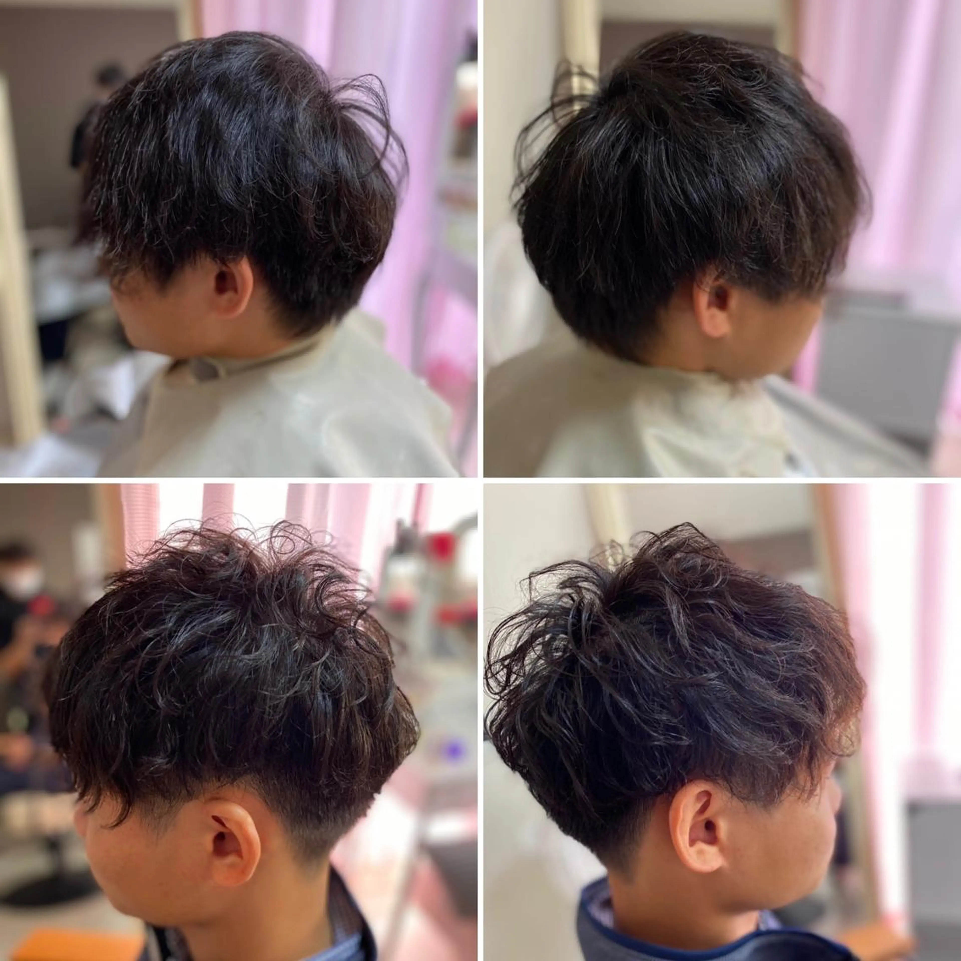 パーマ メンズ glosstokyo所属・くせ改善師 髪質改善師ゴトウのヘアスタイル