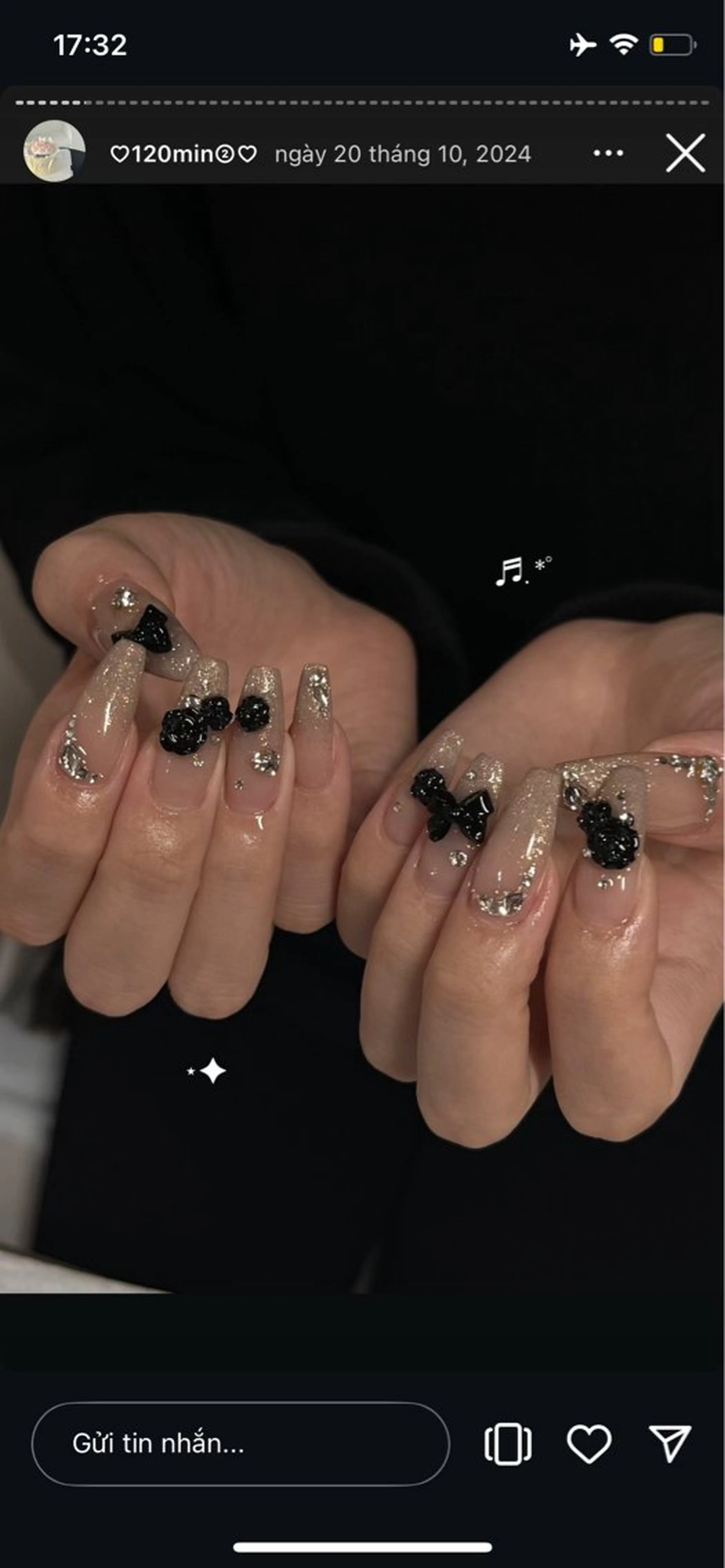 ネイル アートネイル 長さ出し グラデーション マグネットネイル ニュアンスネイル ハンドネイル Risu Nails Salon 代々木所属・リス ネイルのネイルデザイン