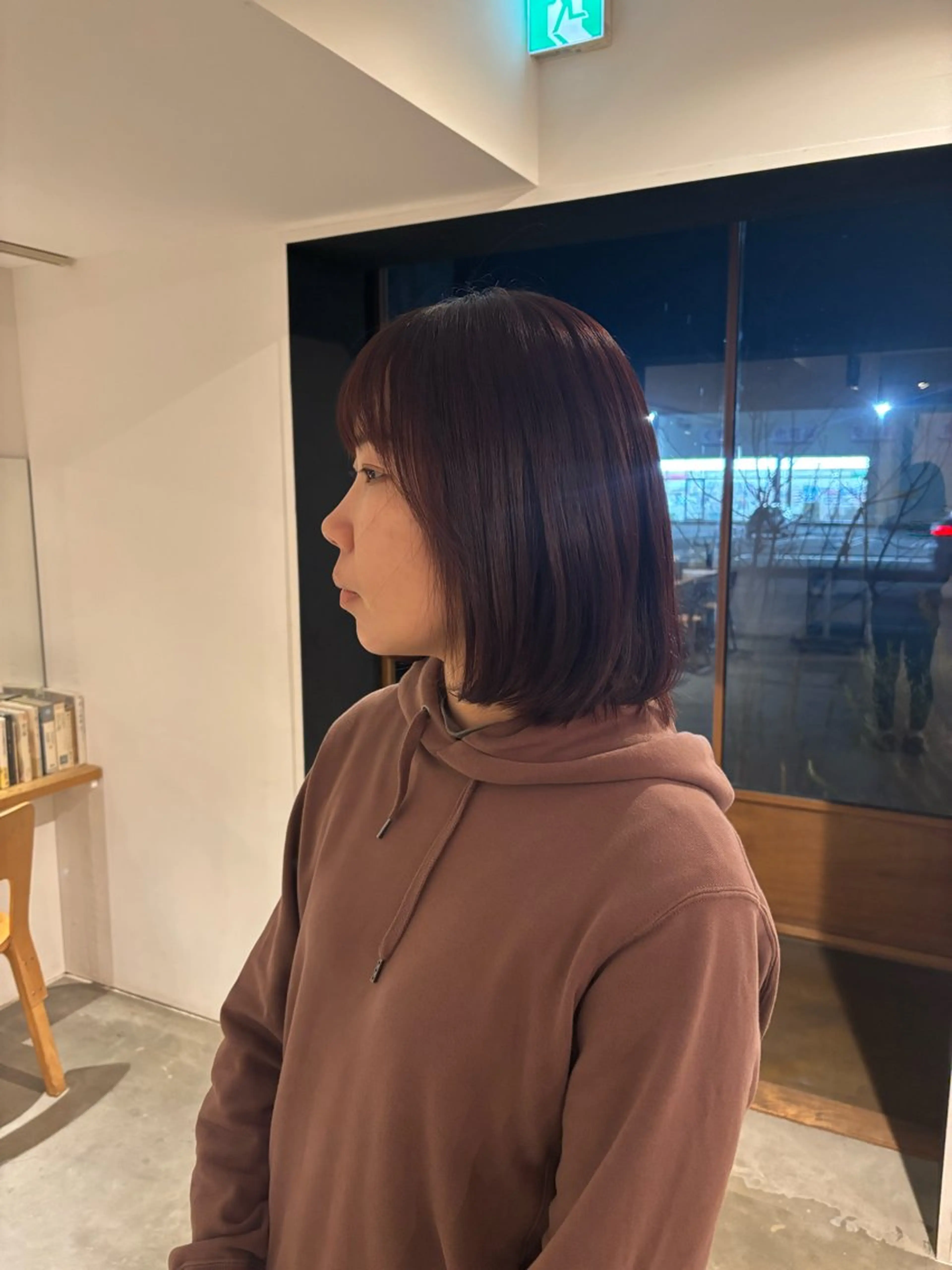 ミディアム 顔周りカット Takahashi Noa🍊のヘアスタイル