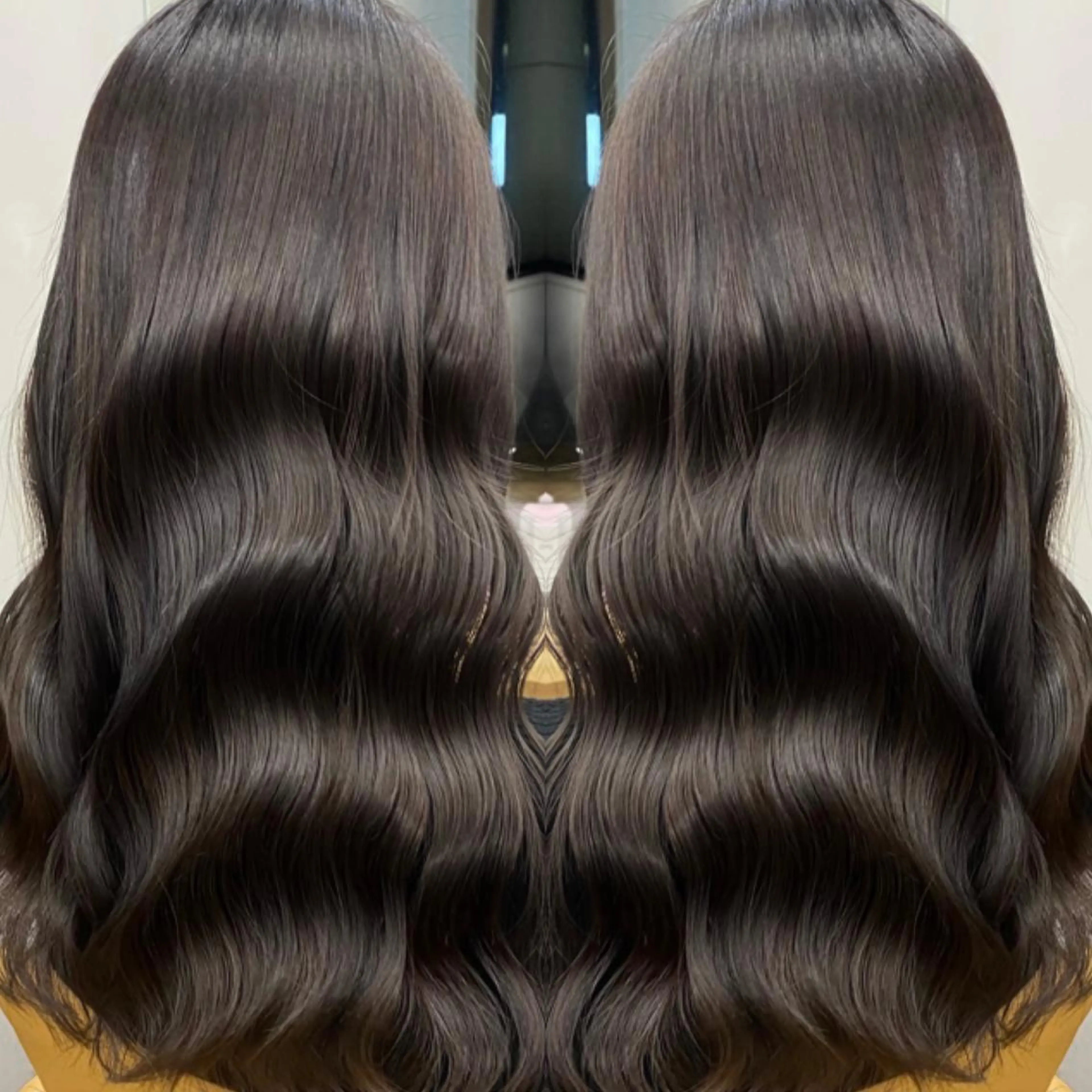 セミロング カラー イルミナカラー トリートメント wehlen【ヴェーレン】所属・プル艶職人/ にしものヘアスタイル