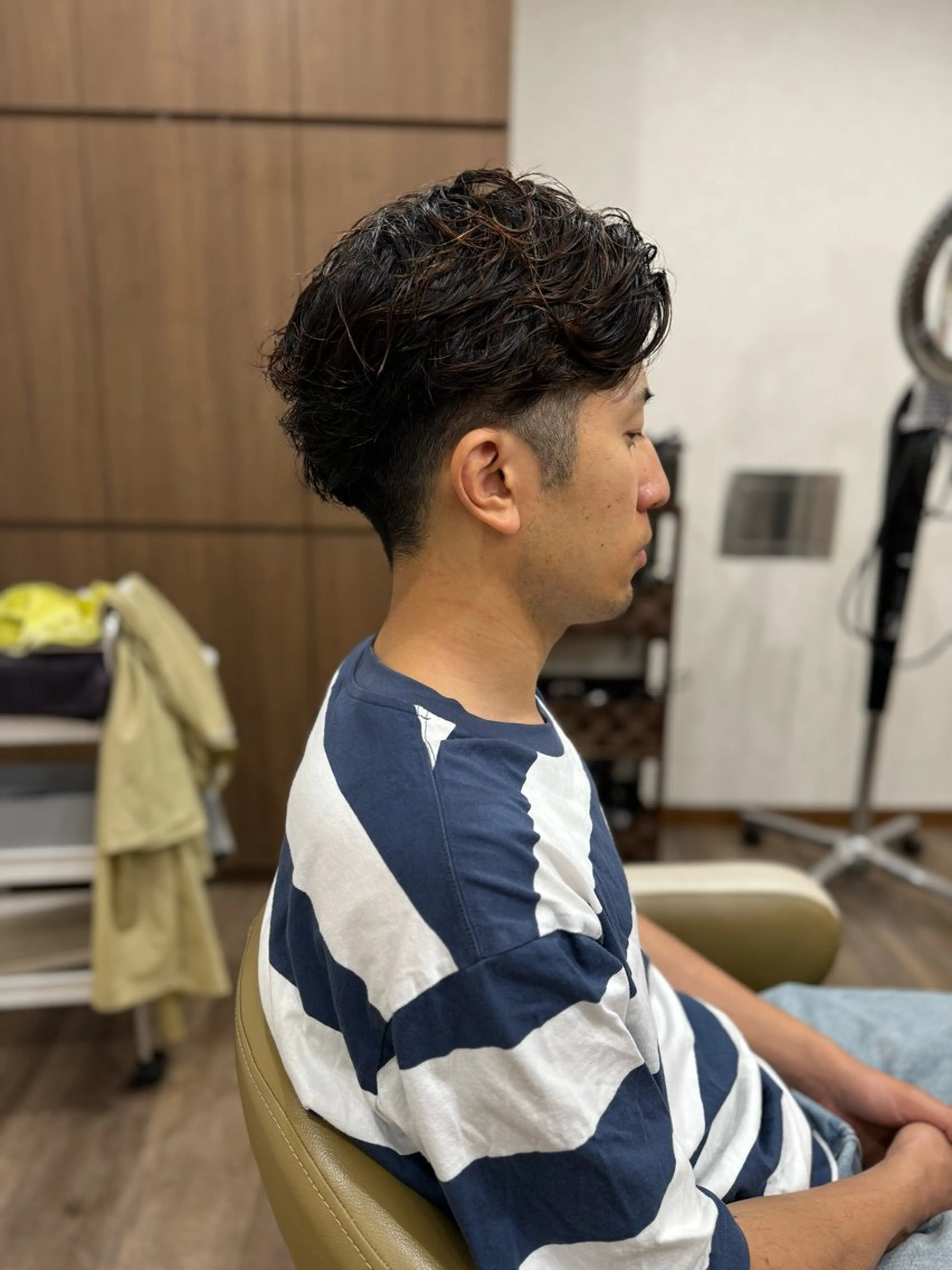 ショート メンズ カット パーマ 山田 梓のヘアスタイル