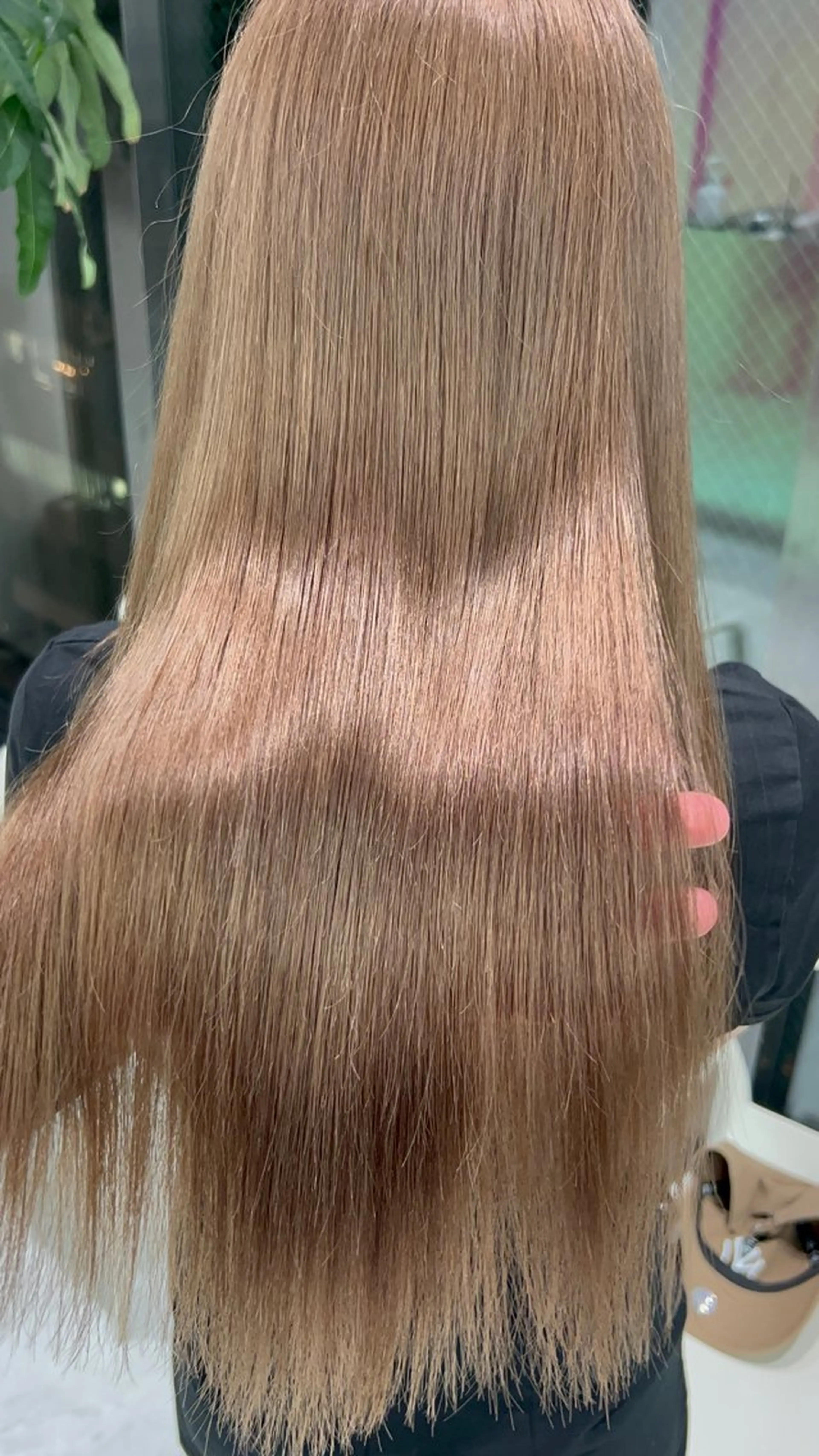 ロング カラー ヘアアレンジ ベージュカラー ブリーチ 透明感カラー ハイトーンカラー ミルクティーベージュ ヘアカラー トリートメント ブリーチなしの達人 🌈KAITOのヘアスタイル