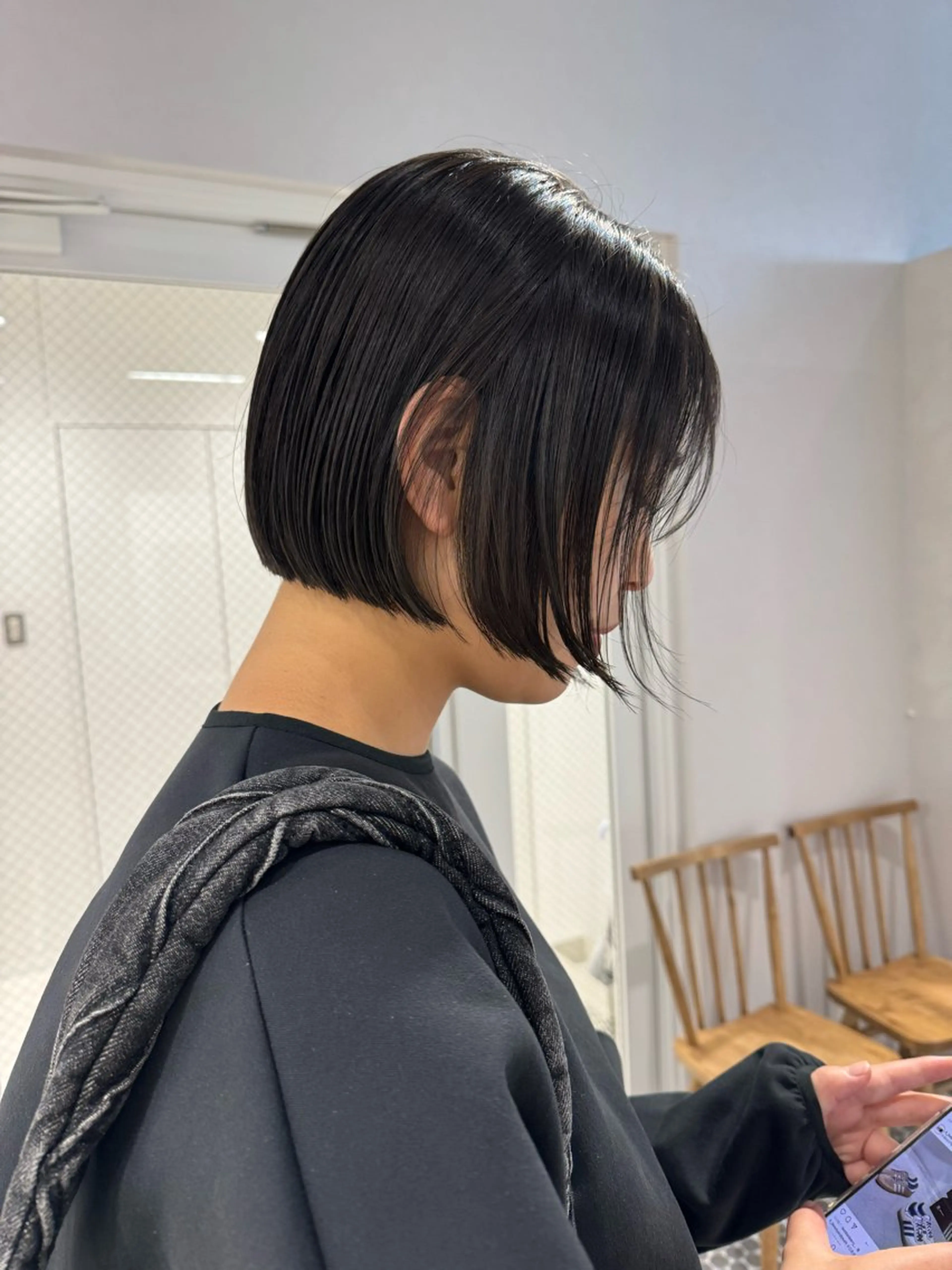 ショート ボブ カット トリートメント 透明感カラー✴︎ SAYAKAのヘアスタイル