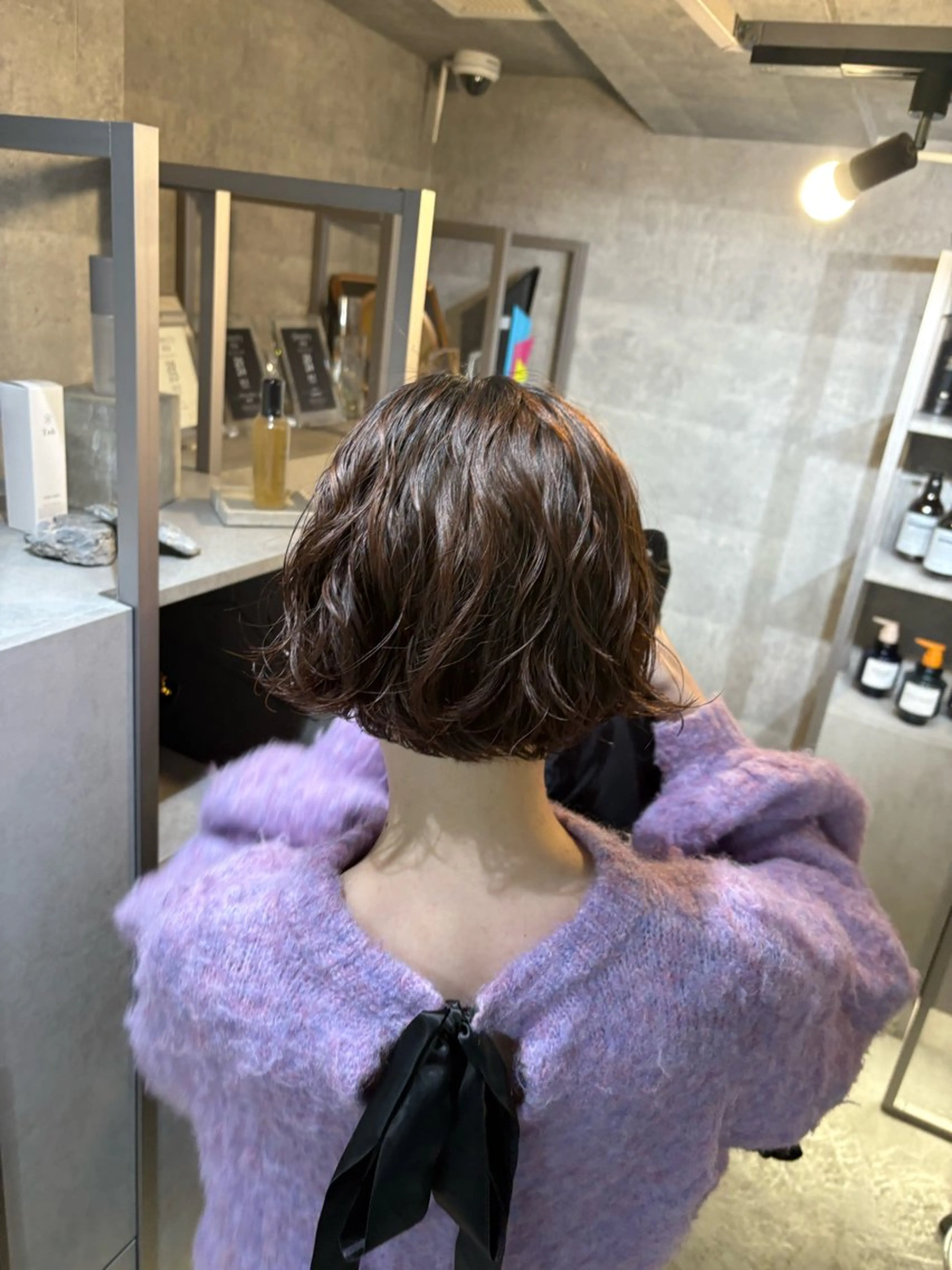 ショート パーマ Riho 🥣🤍のヘアスタイル