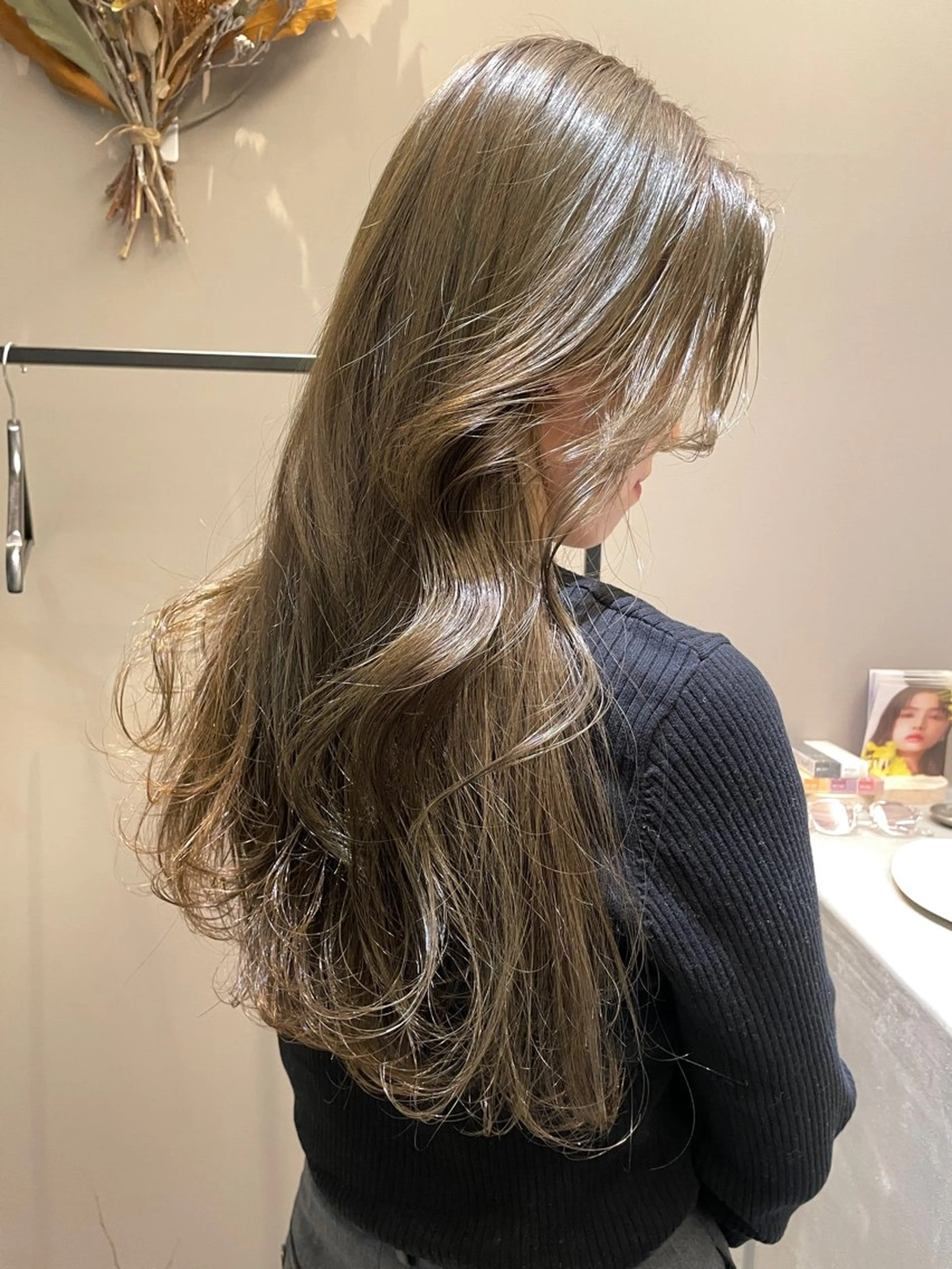 ロング カラー アッシュ オレンジ niil所属・REINA /niil/女性限定のヘアスタイル