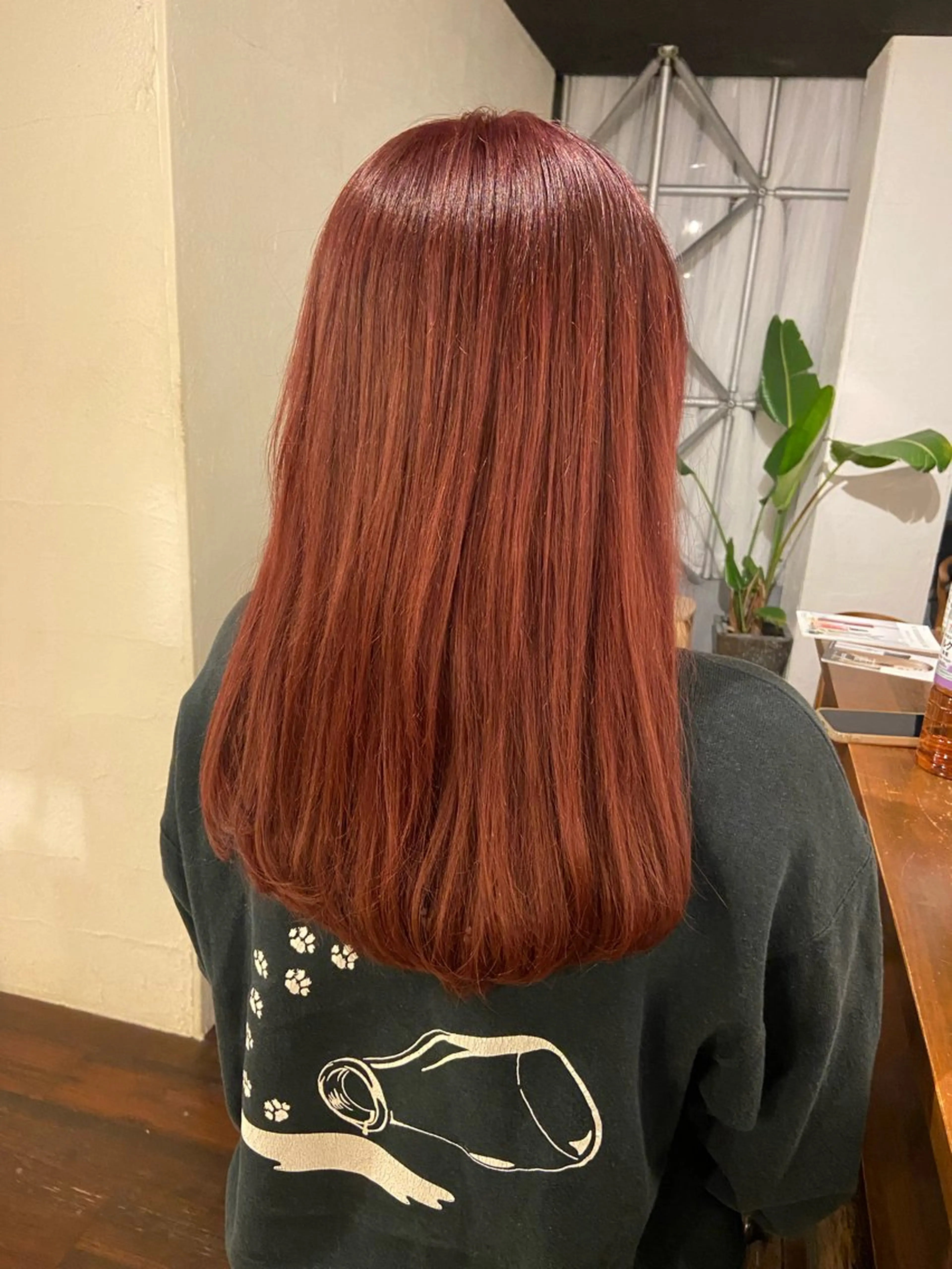 ミディアム aW HAIRカンノ カナエのヘアスタイル