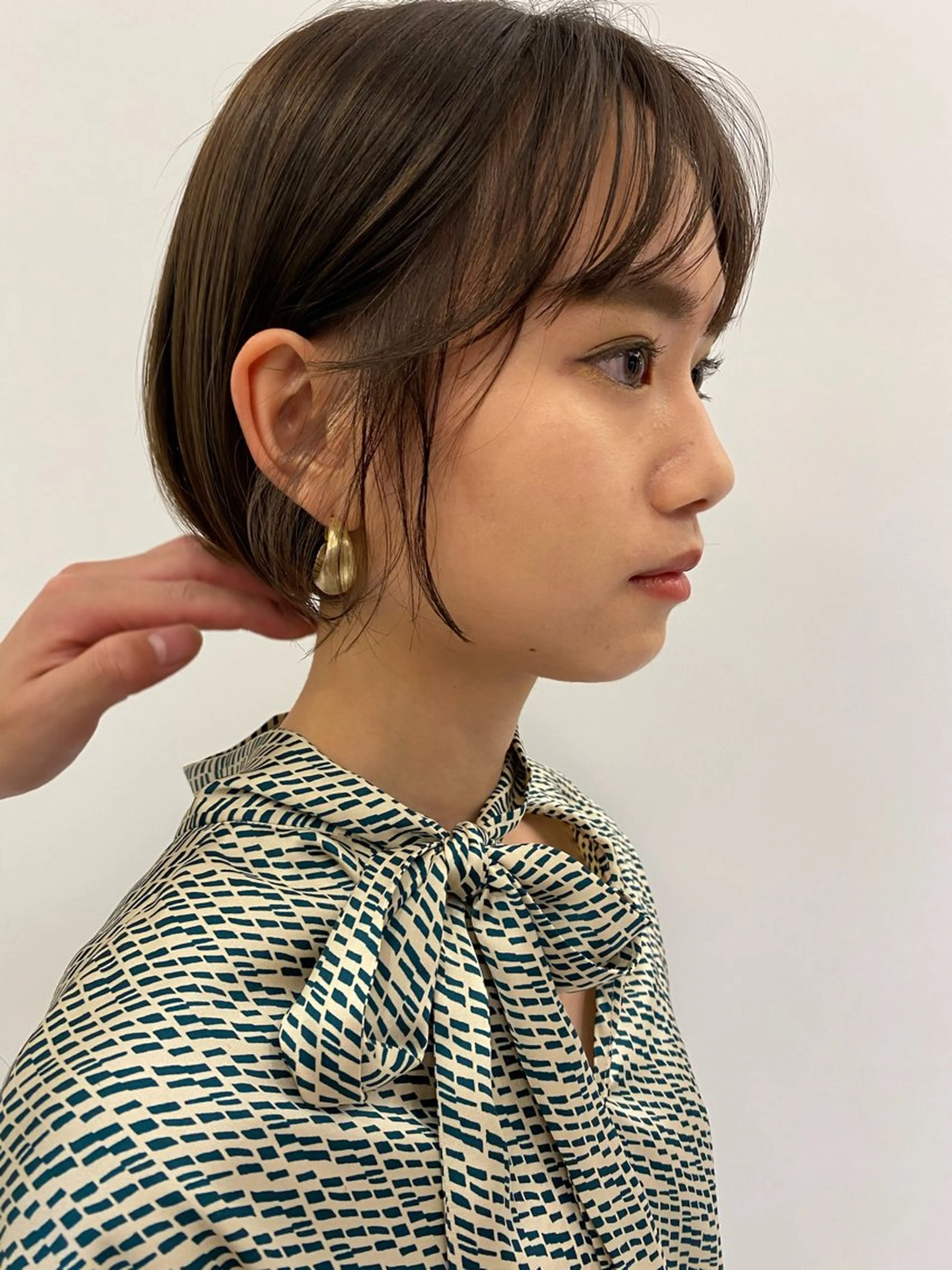 ショート ショートヘア カット 韓国風パーマ/ヘア セット/店長みづきのヘアスタイル