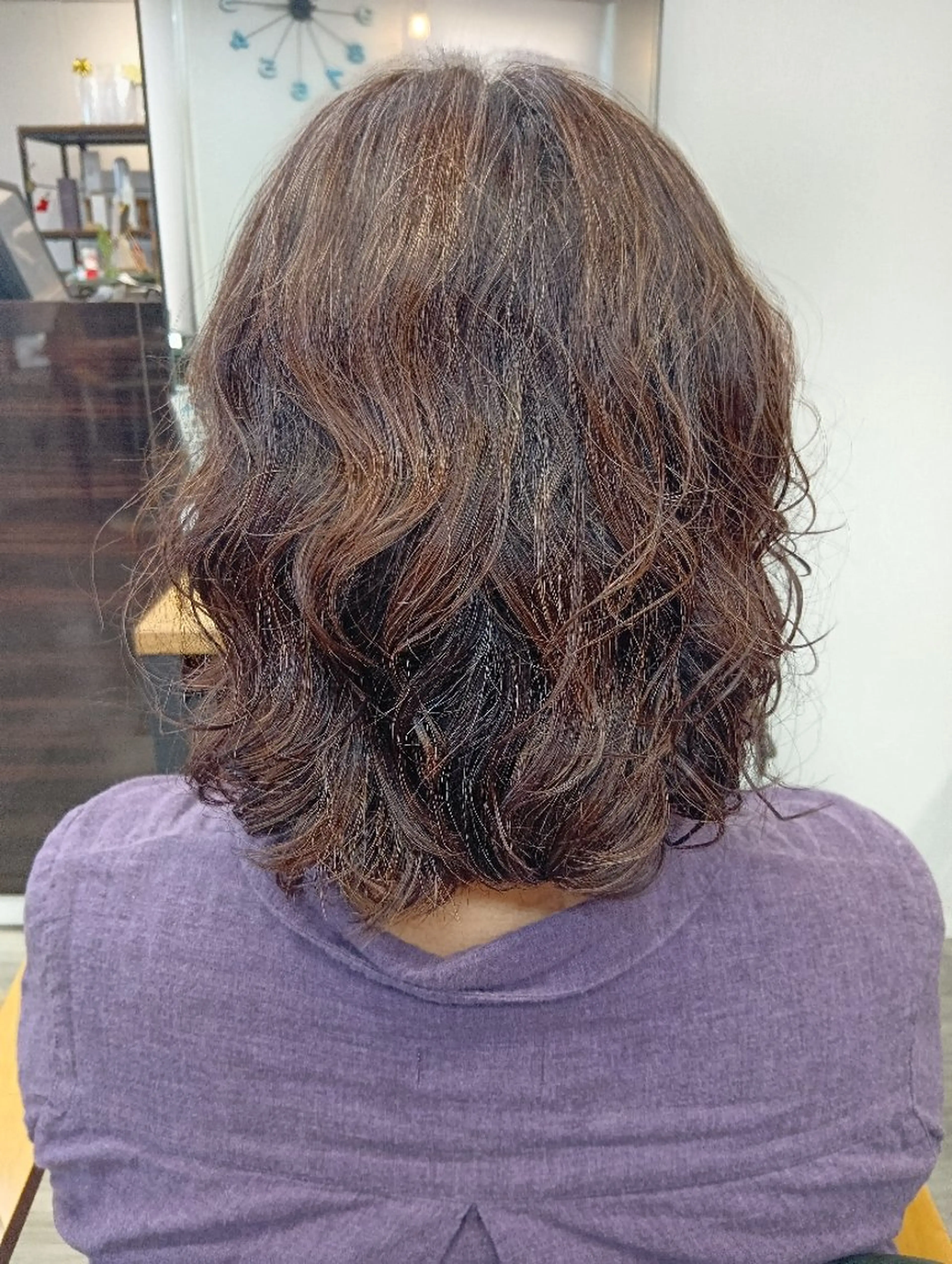 パーマ ヘアアレンジ 速水 幾実のヘアスタイル