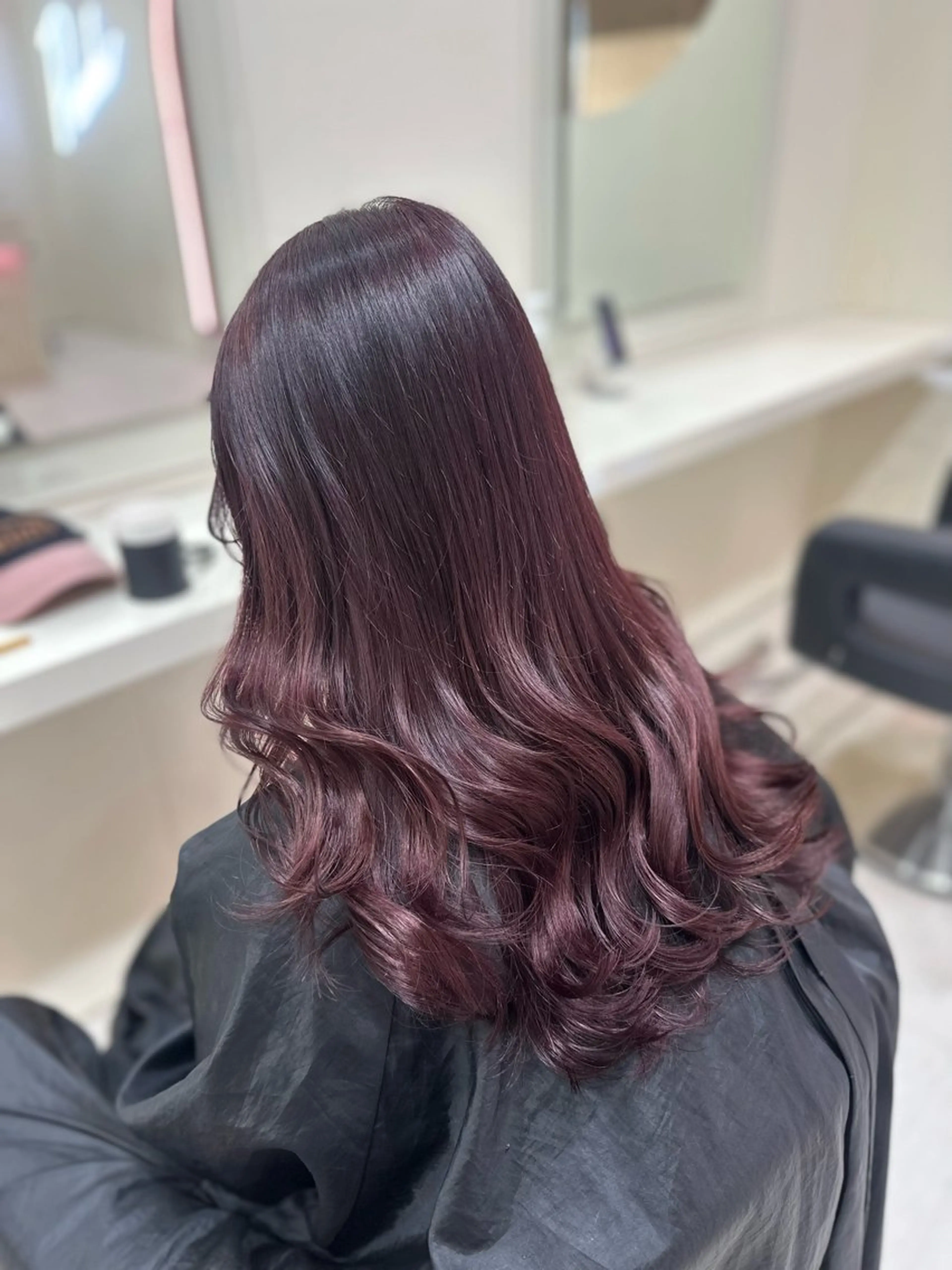 ロング ヘアカラー 🎀淡めモテカラー WAKANA🎀のヘアスタイル