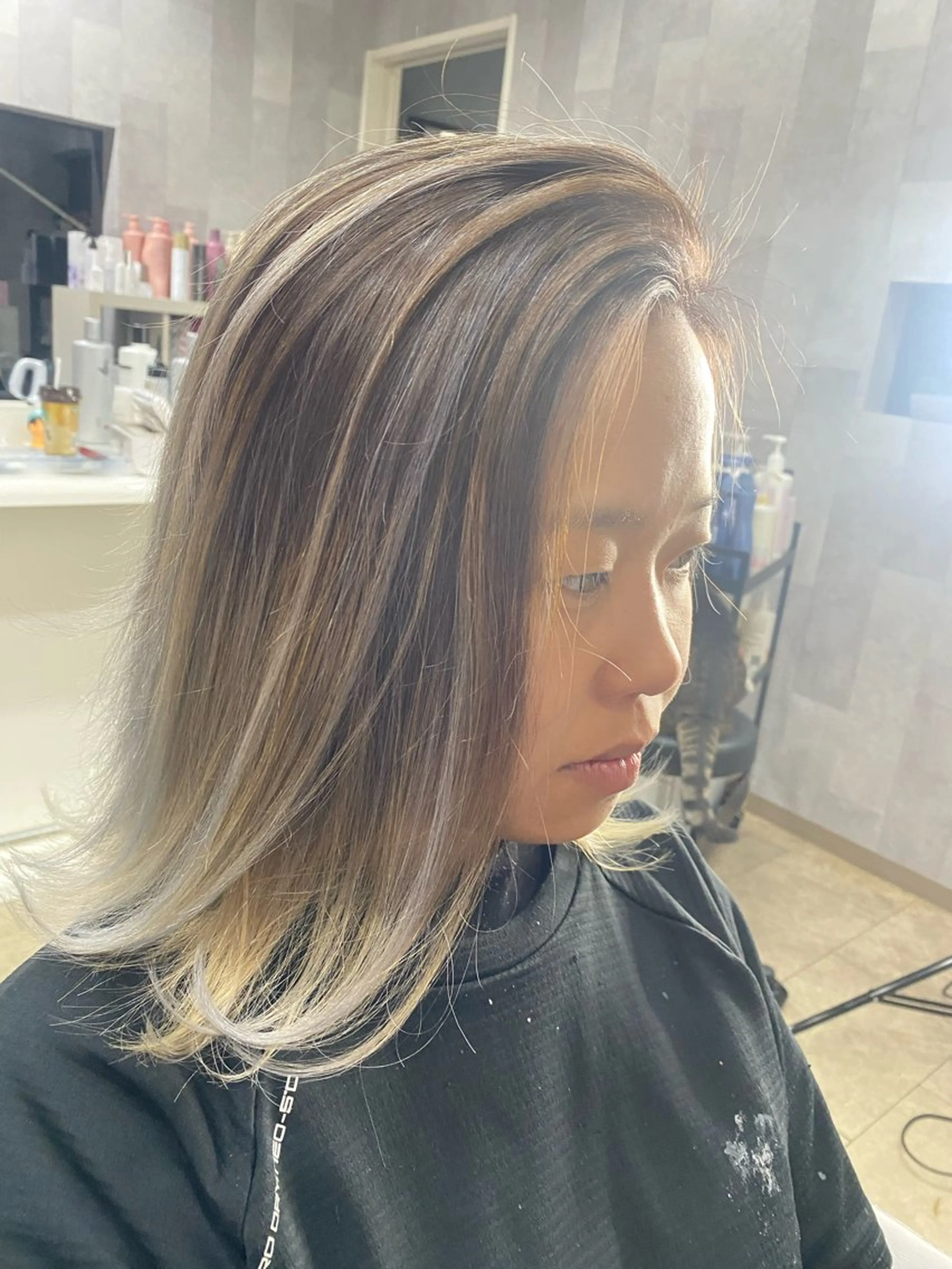 セミロング 稲村 toshiのヘアスタイル