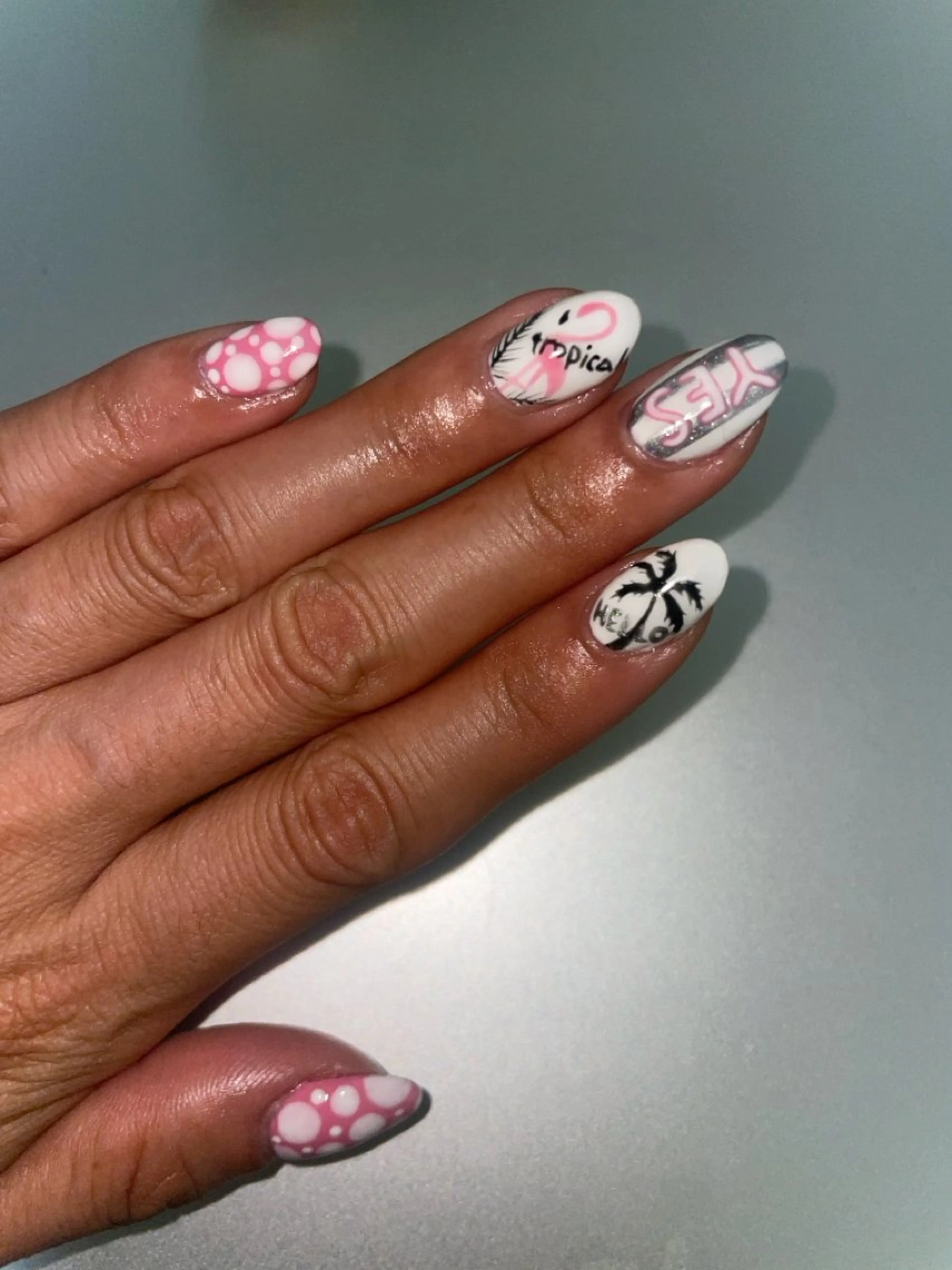 ネイル 持ち込み その他(ネイル) Seek Red Nail所属・Yoshitake Saoriのネイルデザイン