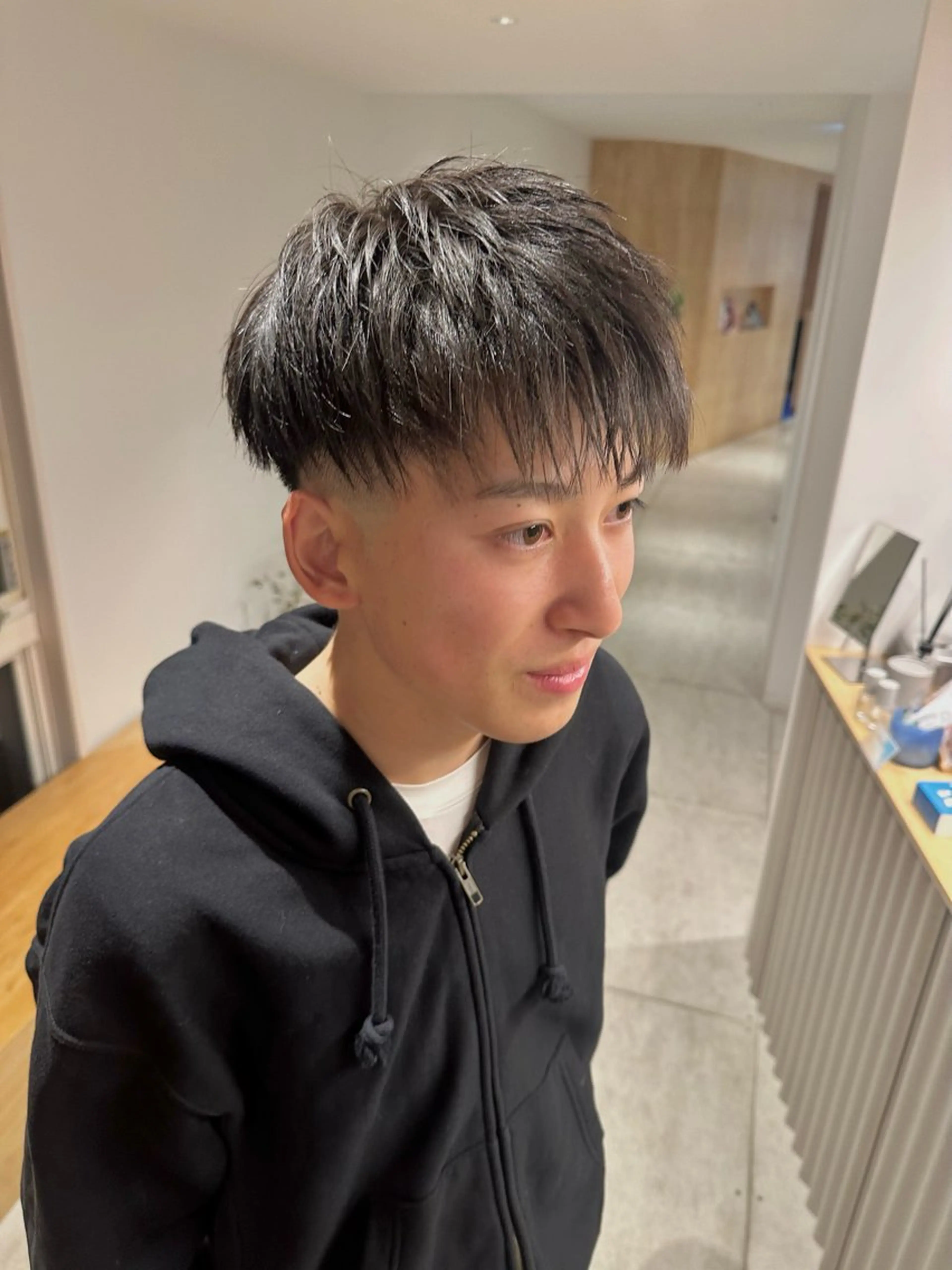 ショート メンズ 🔥メンズ特化/ パーマ＆カット🌀のヘアスタイル