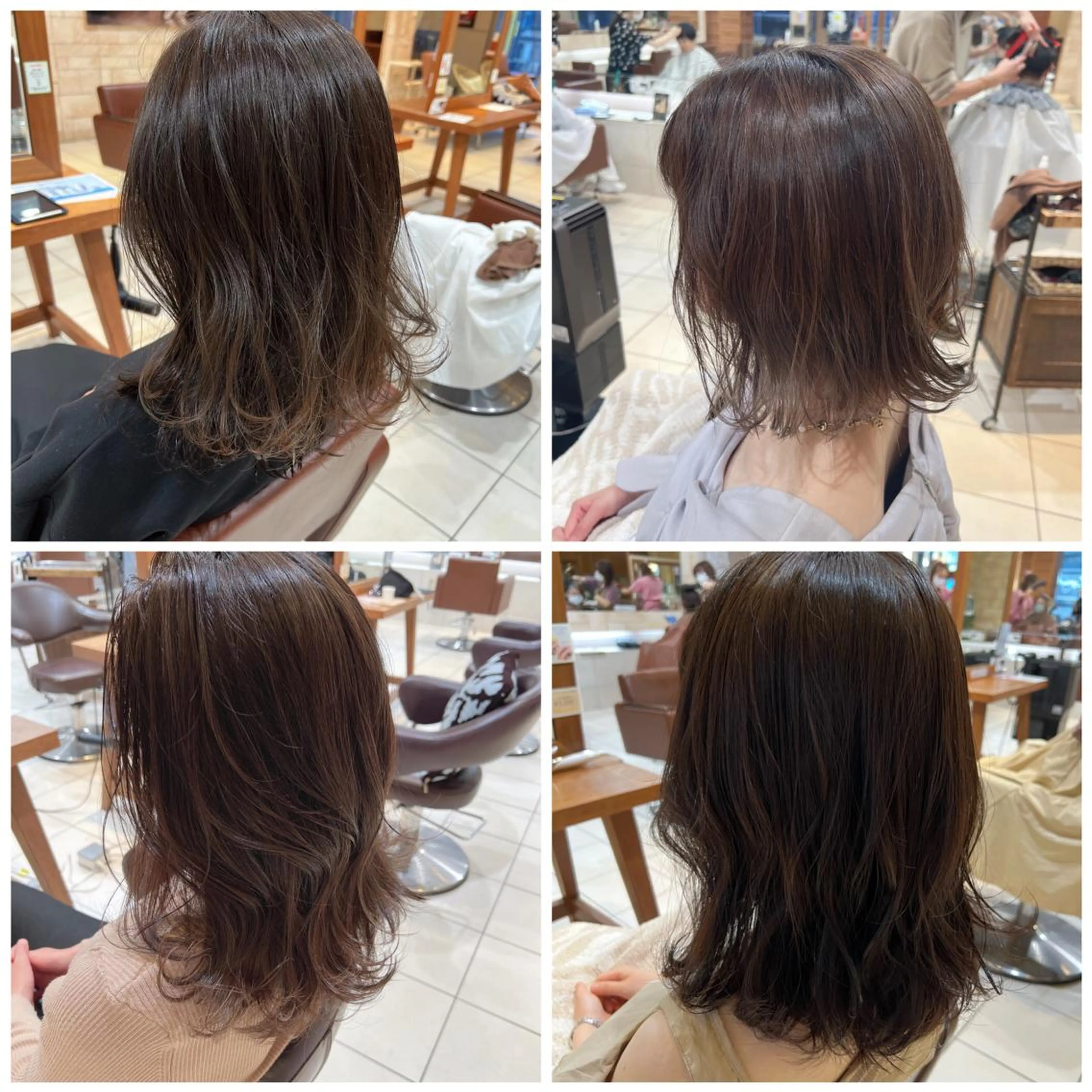 ミディアム ミディアムレイヤー レイヤーカット カット 川崎レイヤーカット /江口真正のヘアスタイル