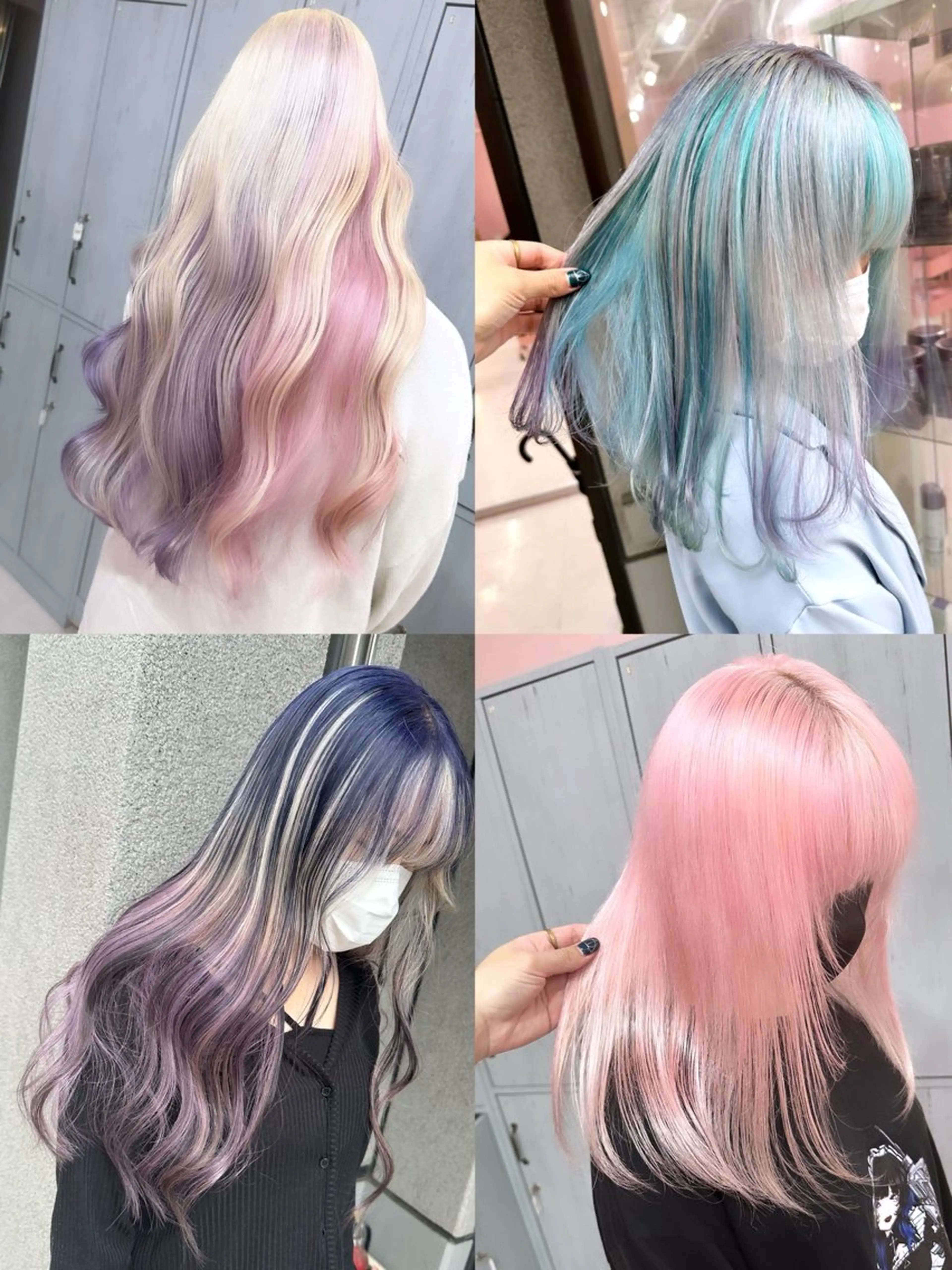 セミロング カラー ✨色落ちまで可愛い✨ MANATO🎨🌈のヘアスタイル