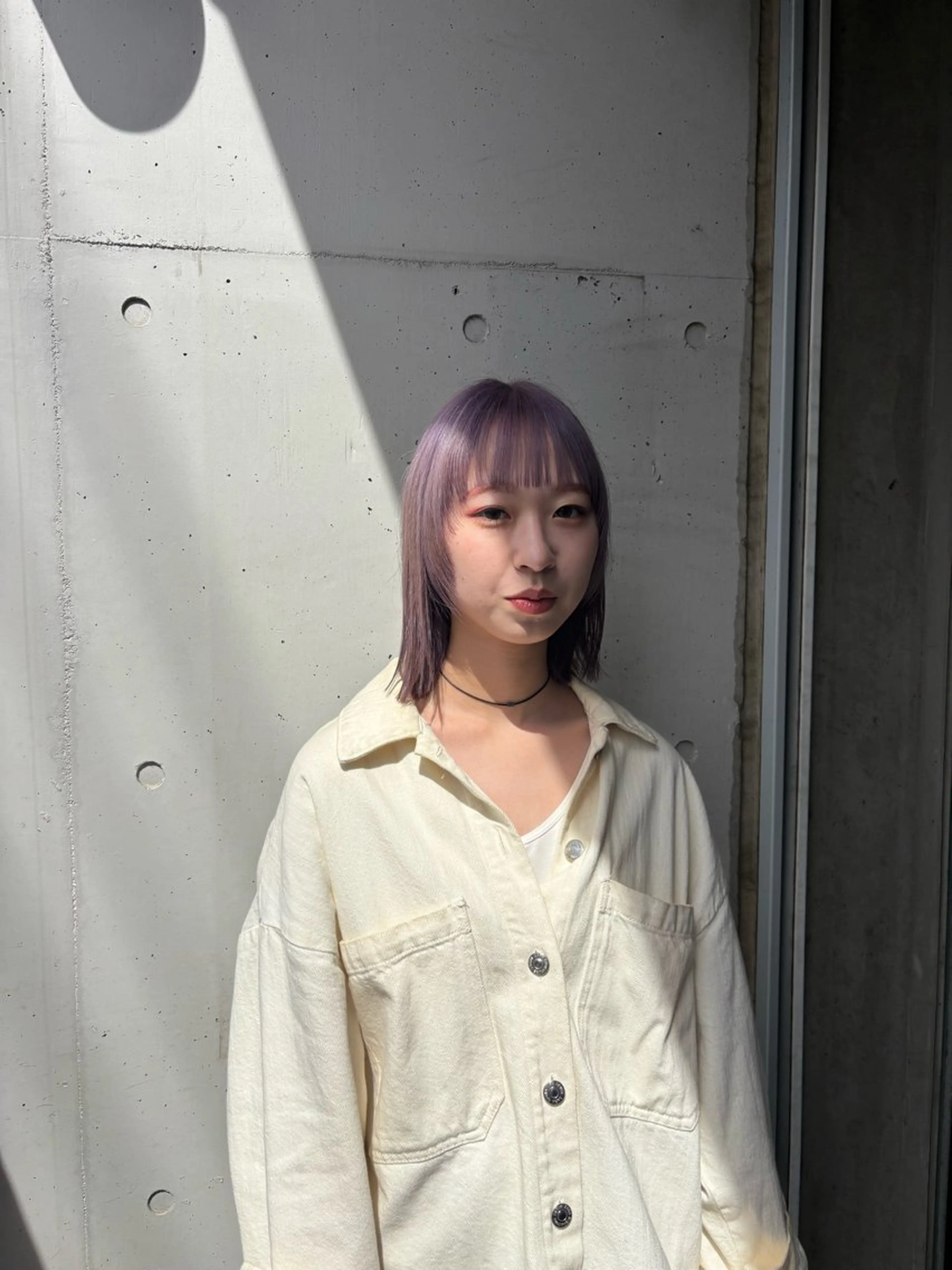 セミロング 宇留間 涼香のヘアスタイル