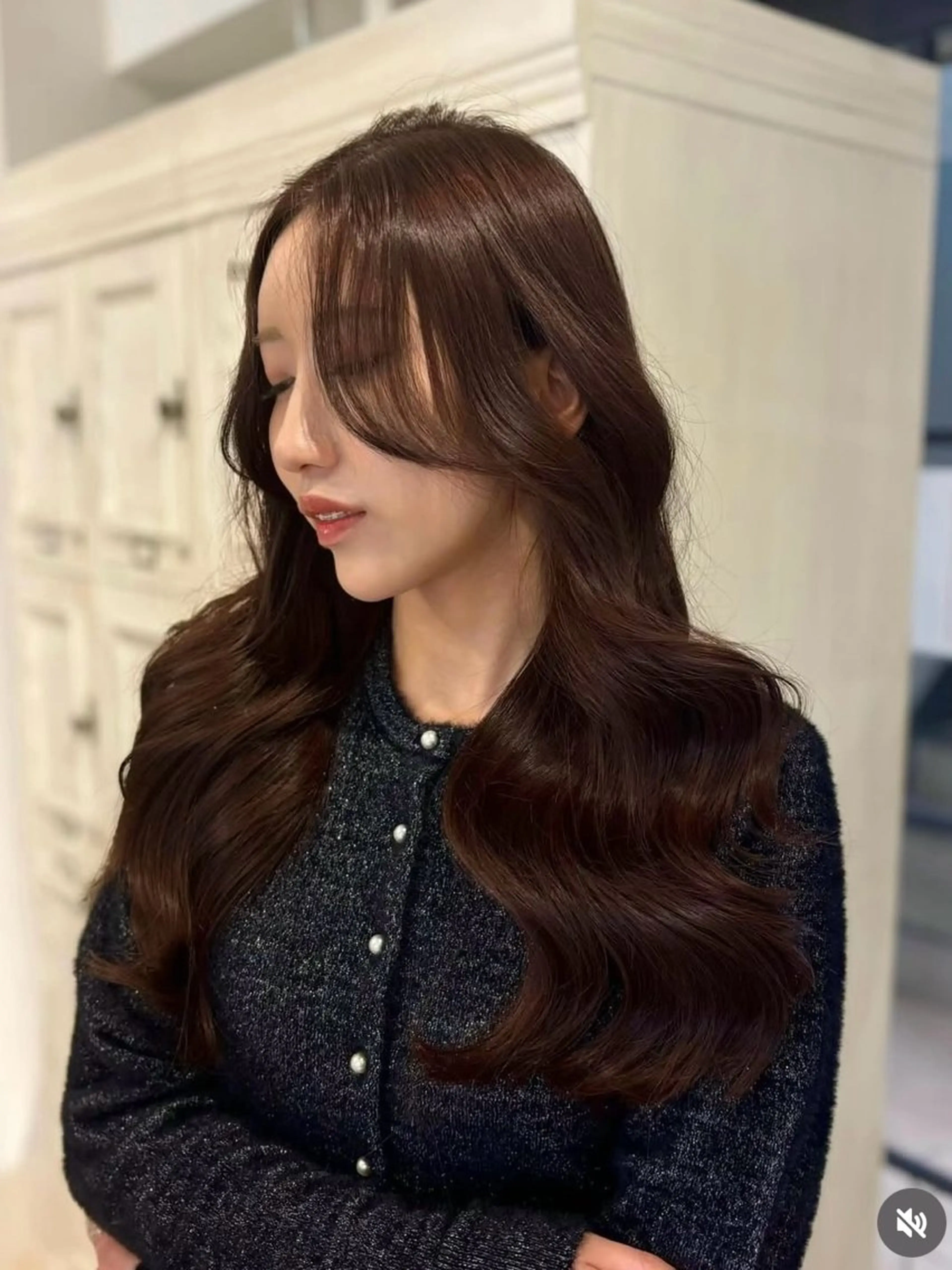 ロング カラー レイヤーカット 似合わせカット レイヤーカット 韓国風/yukinoのヘアスタイル