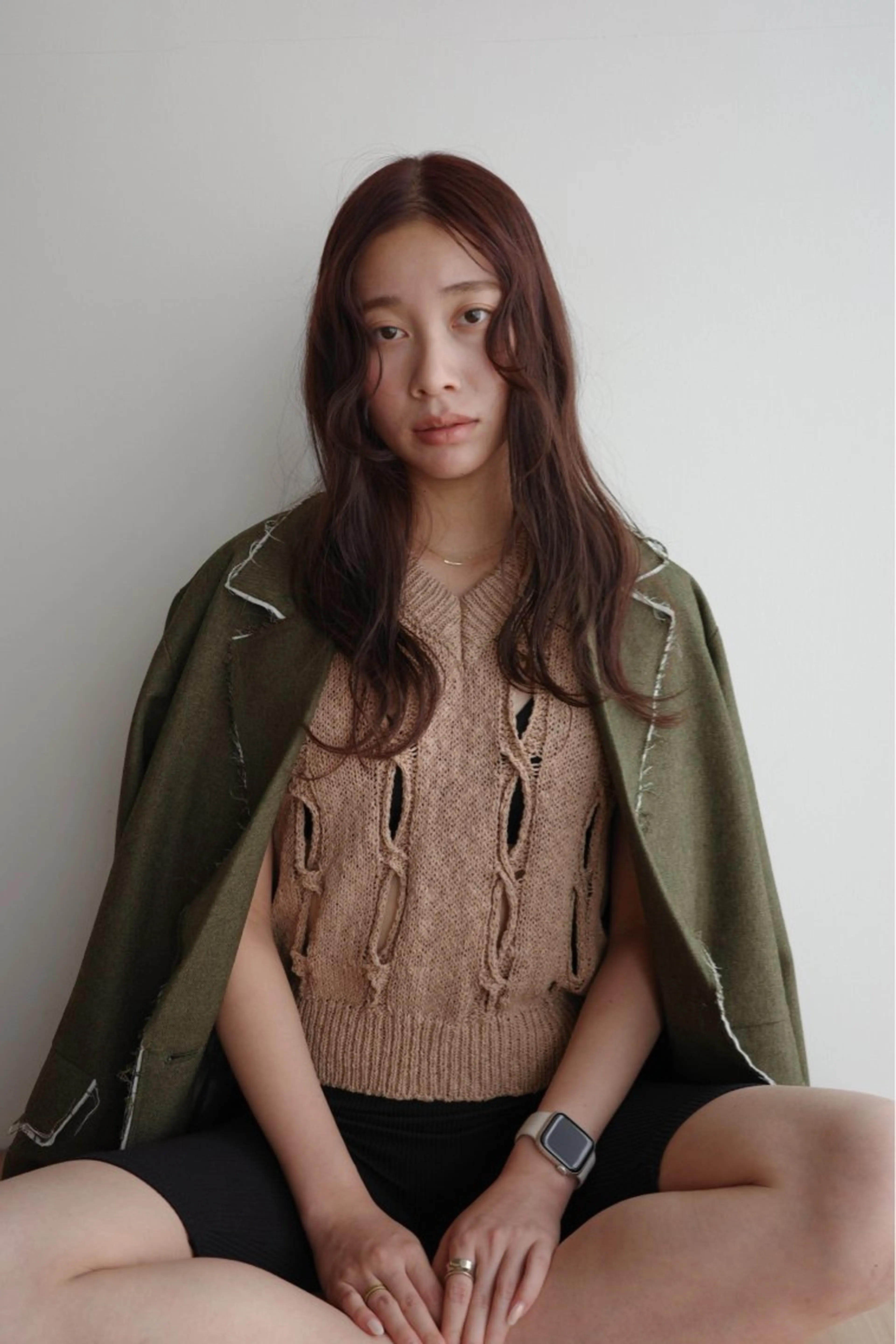 ロング カラー Tamoto Arumuのヘアスタイル