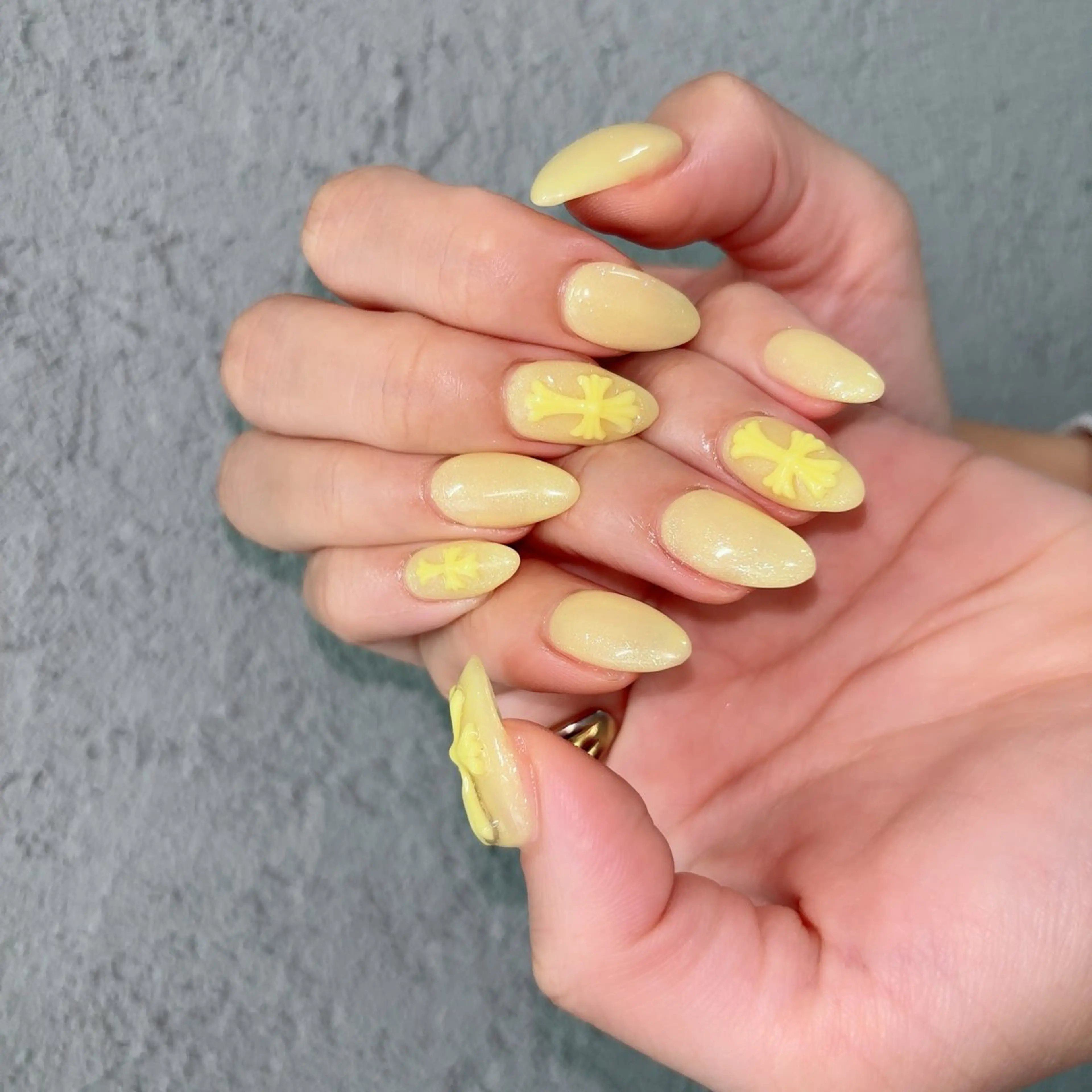 ネイル オーロラネイル フットネイル フレンチネイル ガラスフレンチ 氷ネイル・うるうるネイル ハンドネイル Lance nailのネイルデザイン