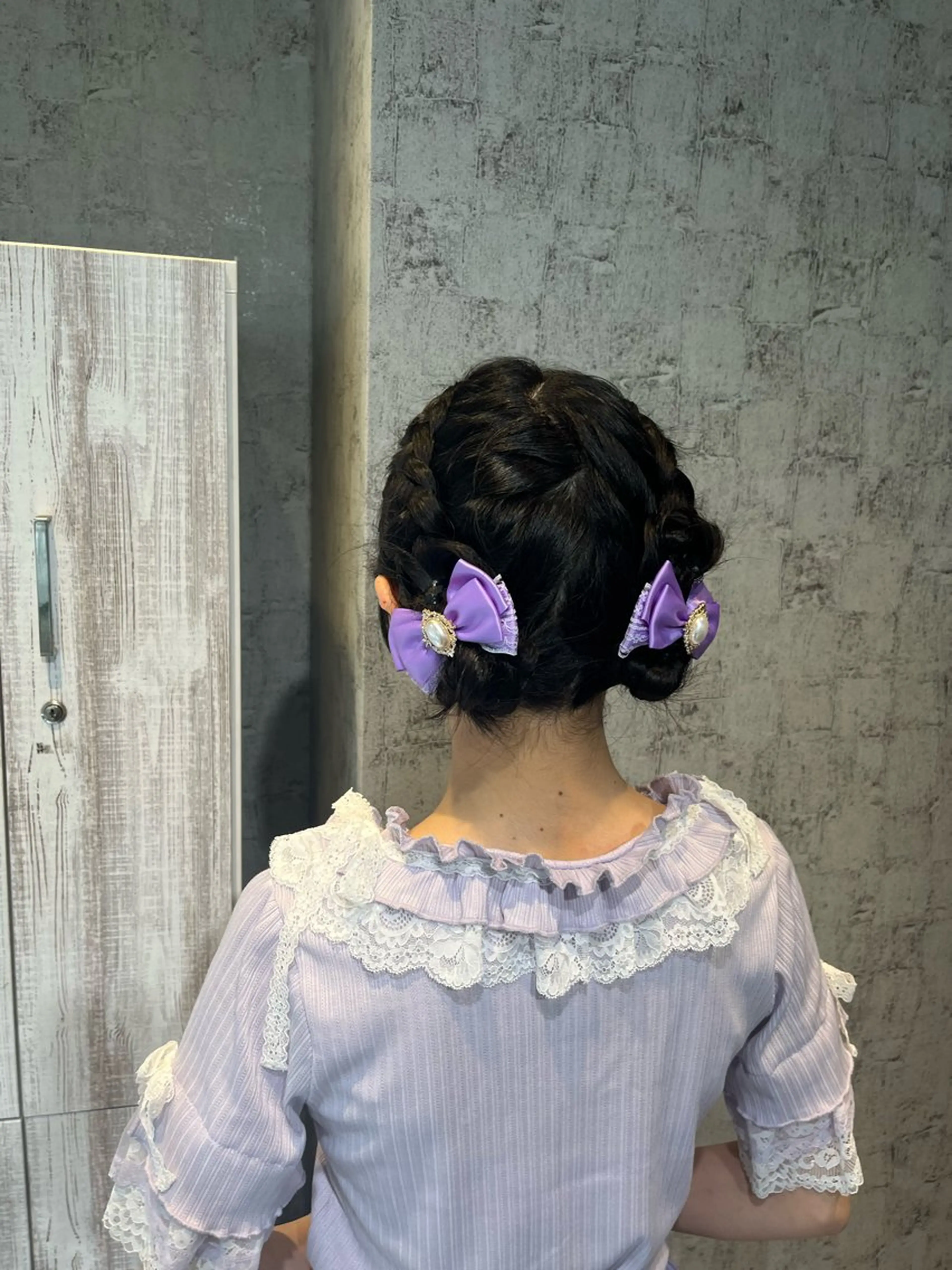 ミディアム ヘアアレンジ ヘアセット ✨髪質改善＆eye✨ ななみのヘアスタイル