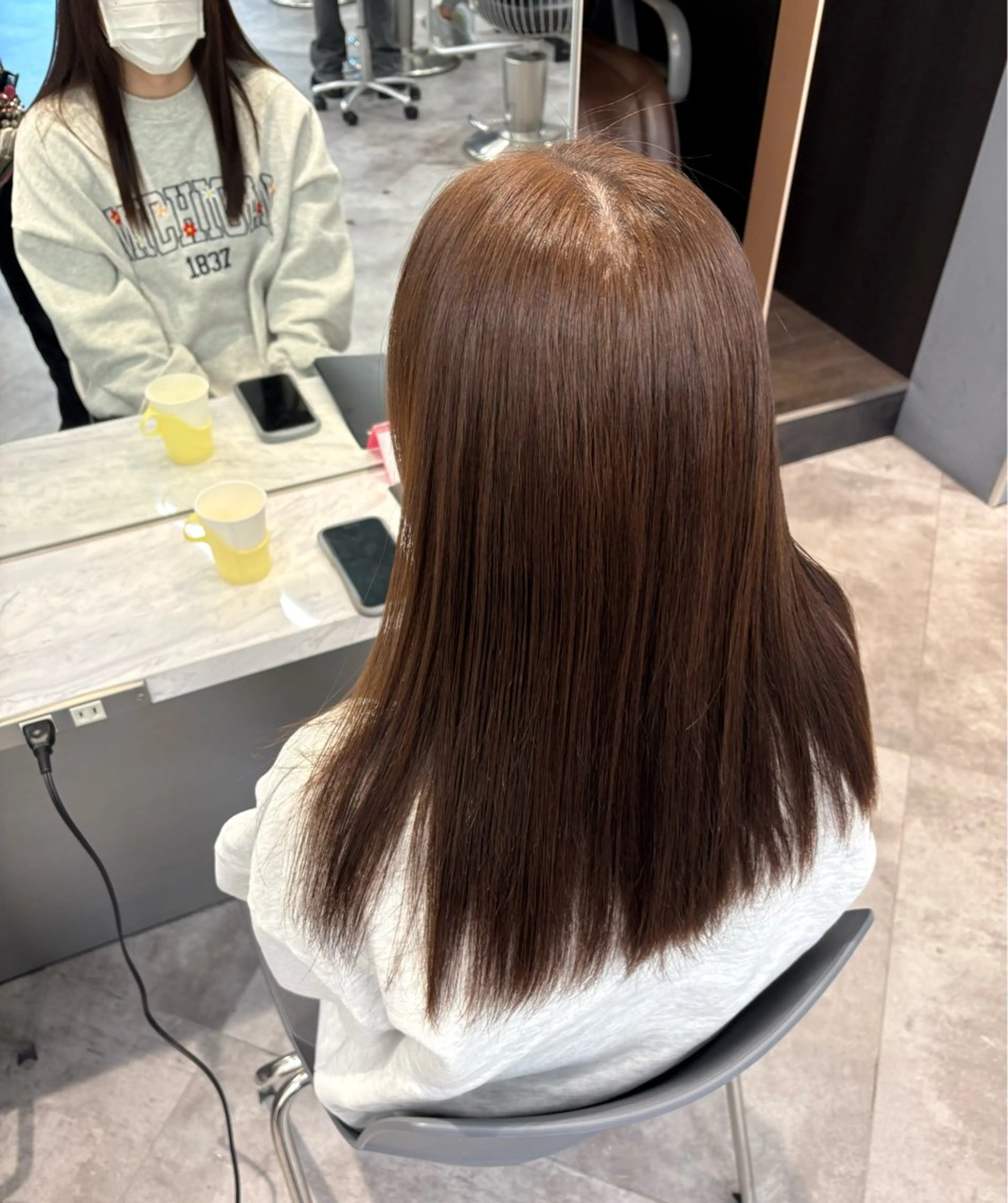 髪質改善カラー🫧の写真