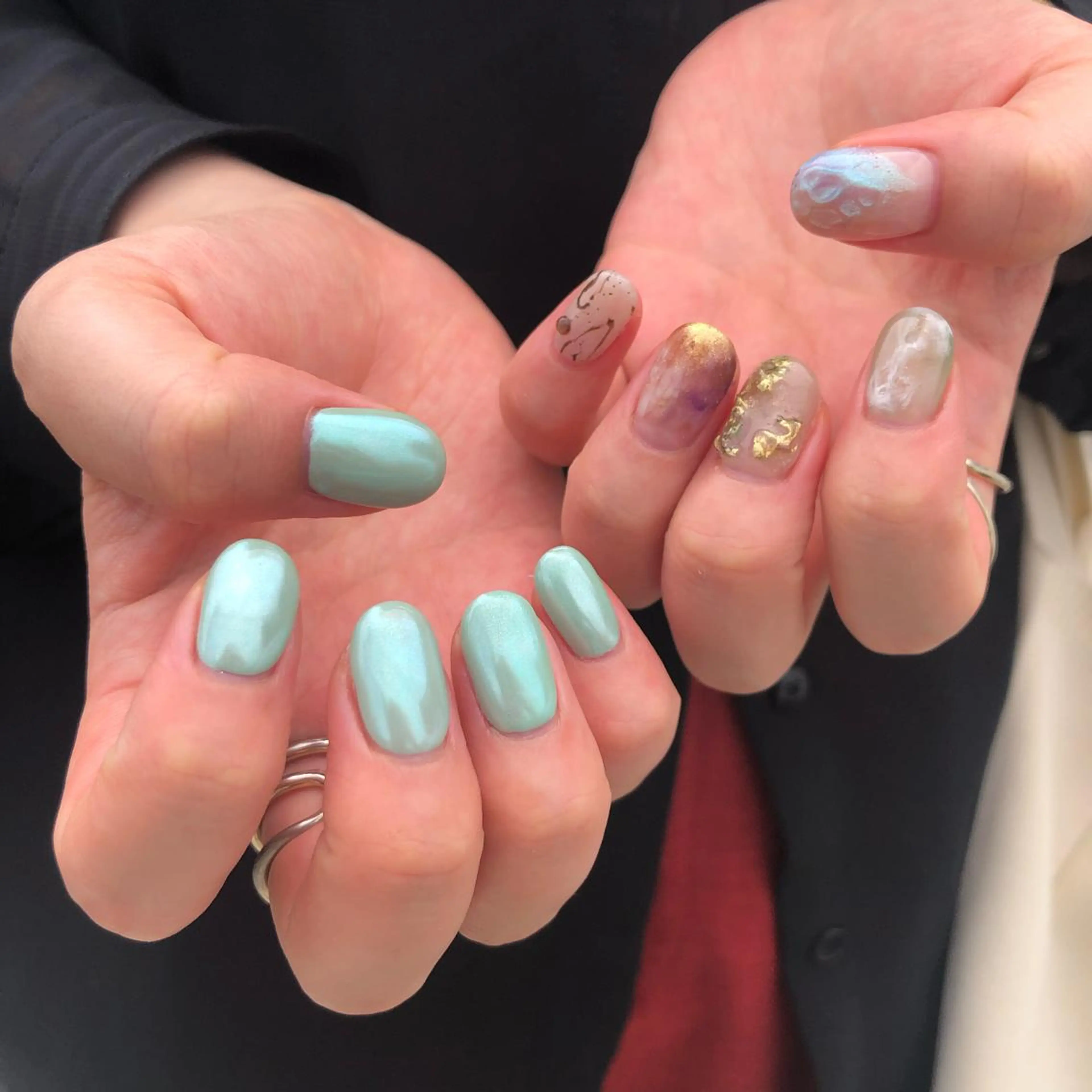 ネイル アートネイル ニュアンスネイル nail 1997のネイルデザイン