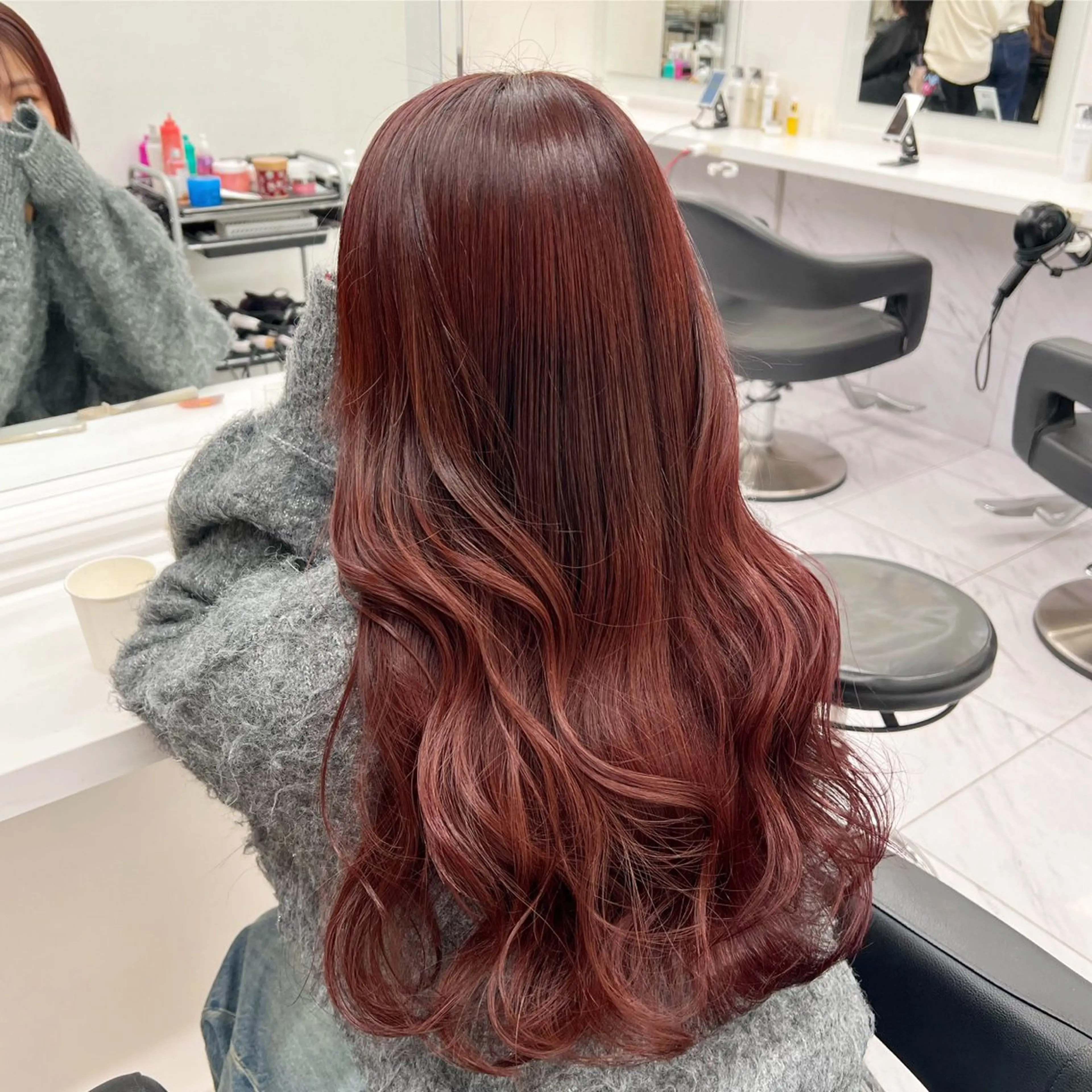 ロング カラー 💖札幌カラー 指名No.1💖玲奈のヘアスタイル