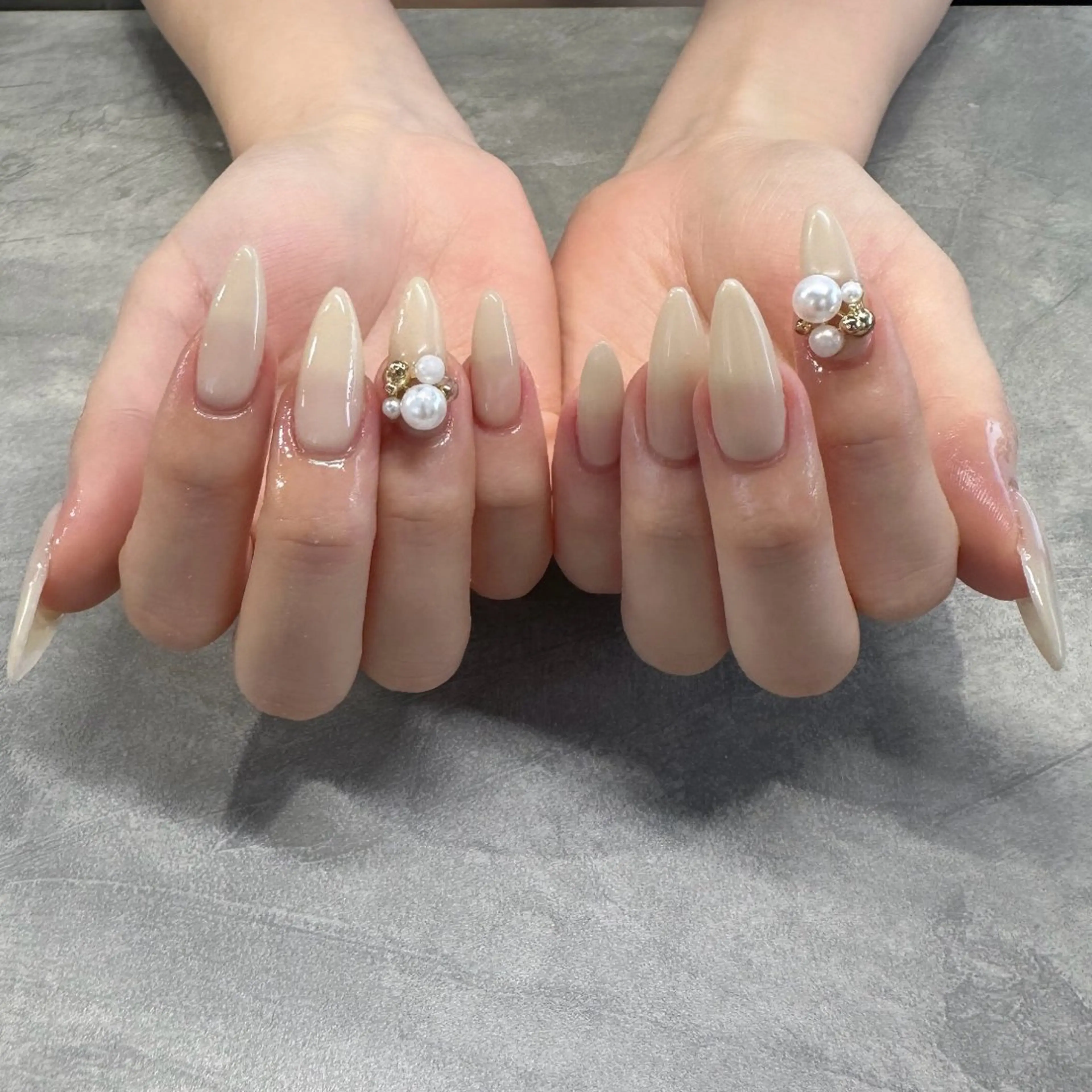 ネイル ワンカラーネイル joieange kitano yoのネイルデザイン