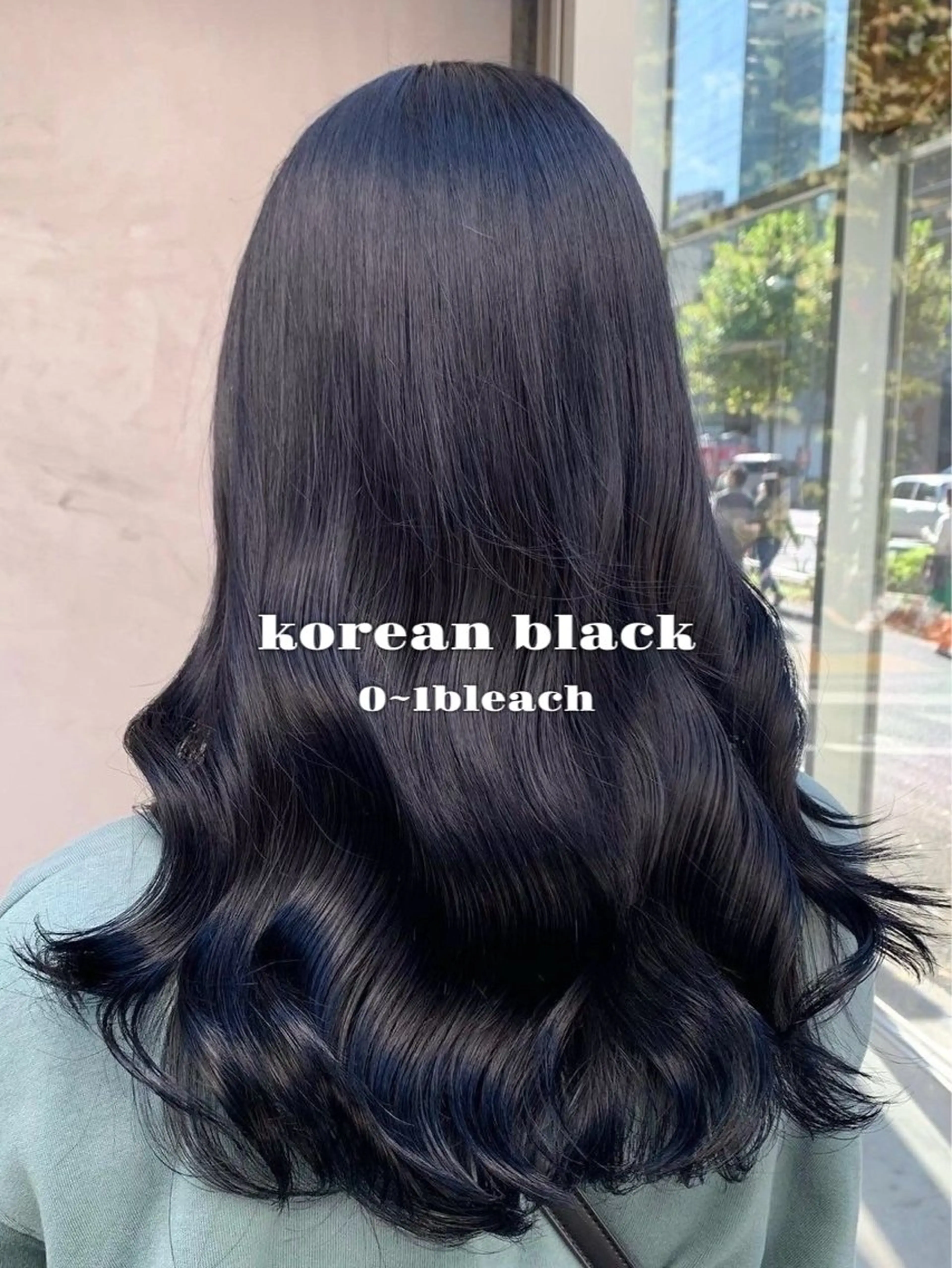 ［👩🏻就活・実習生さんにおすすめ💗］暗染めワンカラー＋オリジナルトリートメント🫧の写真