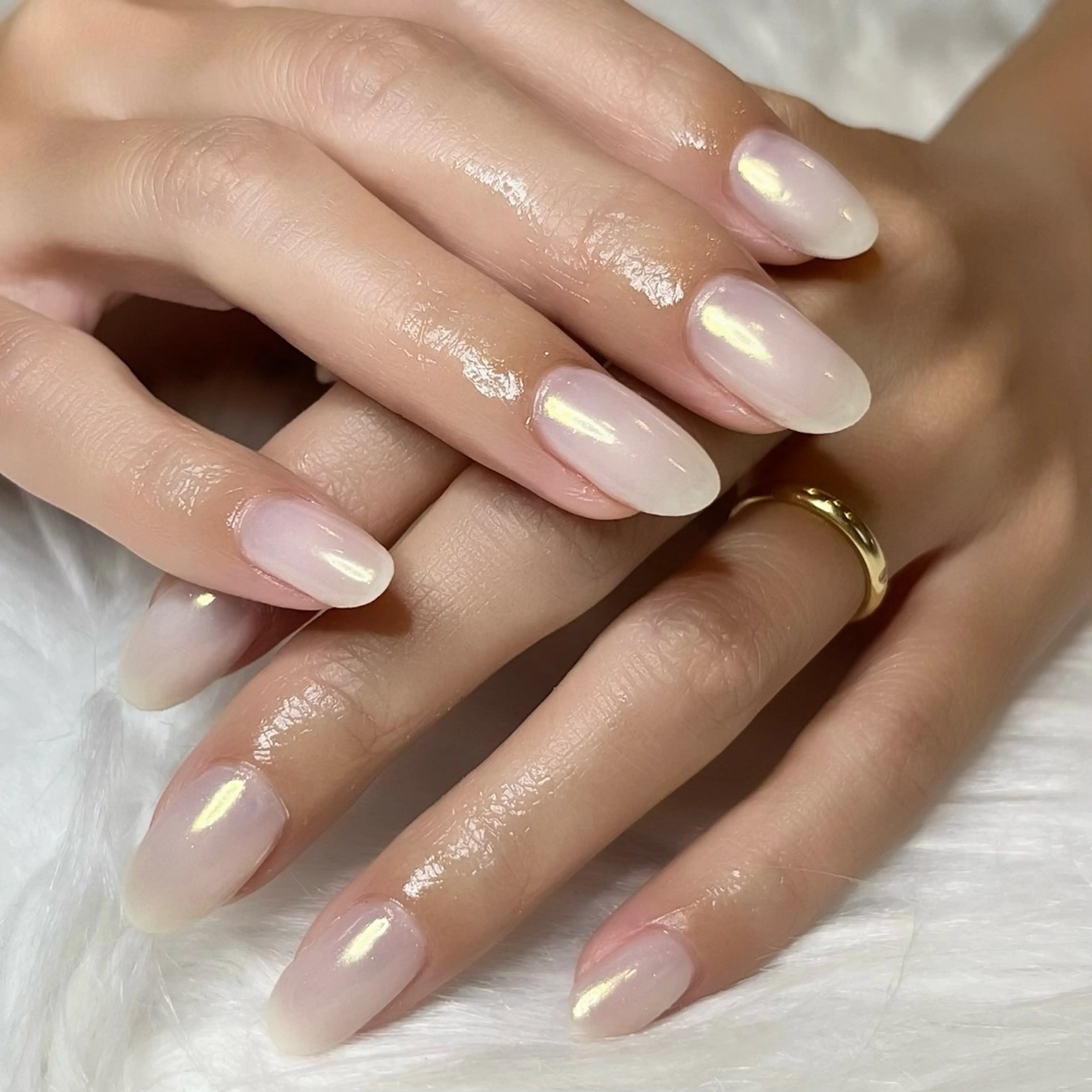 ネイル オーロラネイル ハンドネイル D'accord Megumiのネイルデザイン