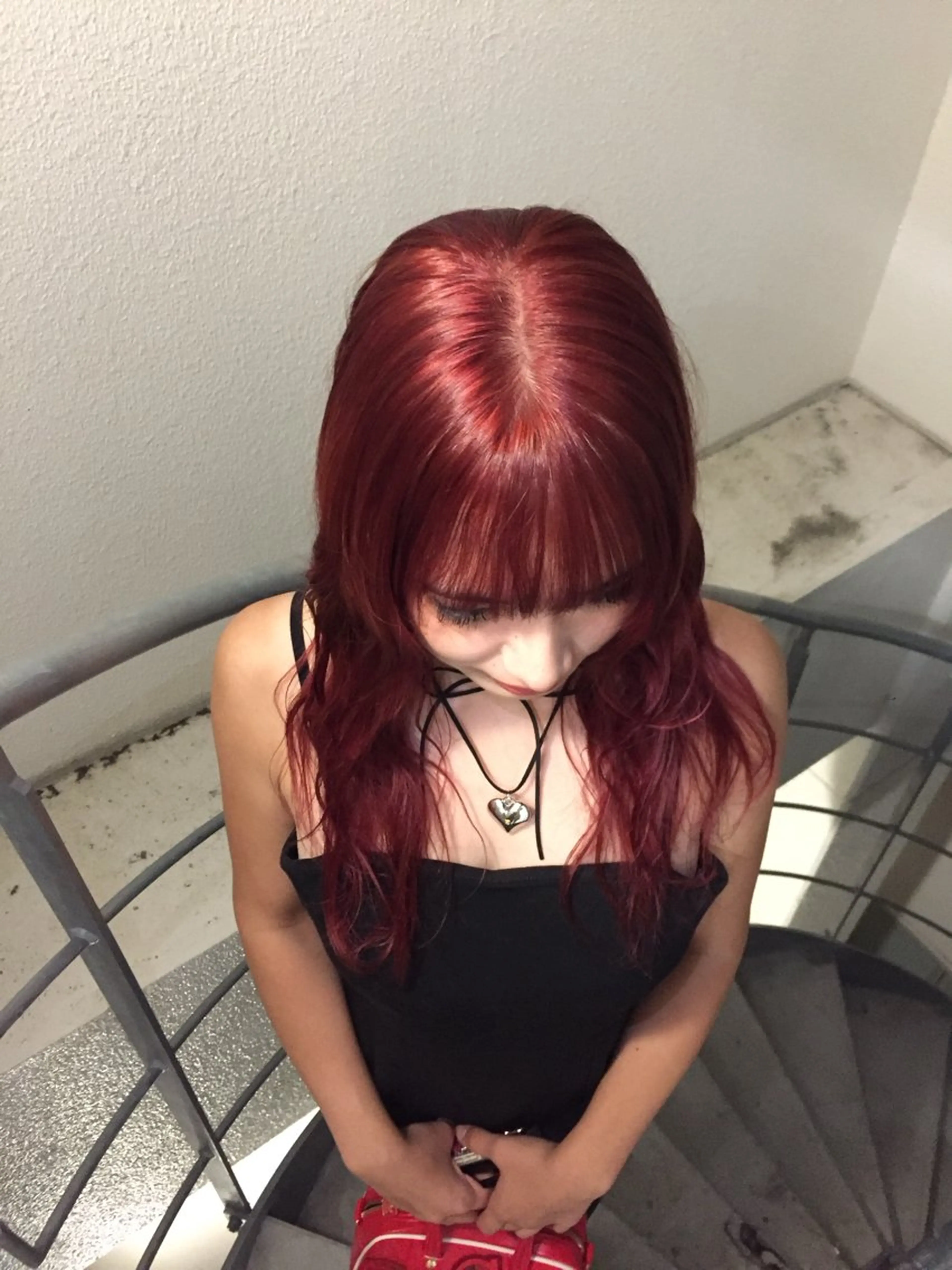 ロング 小長谷 夕菜のヘアスタイル