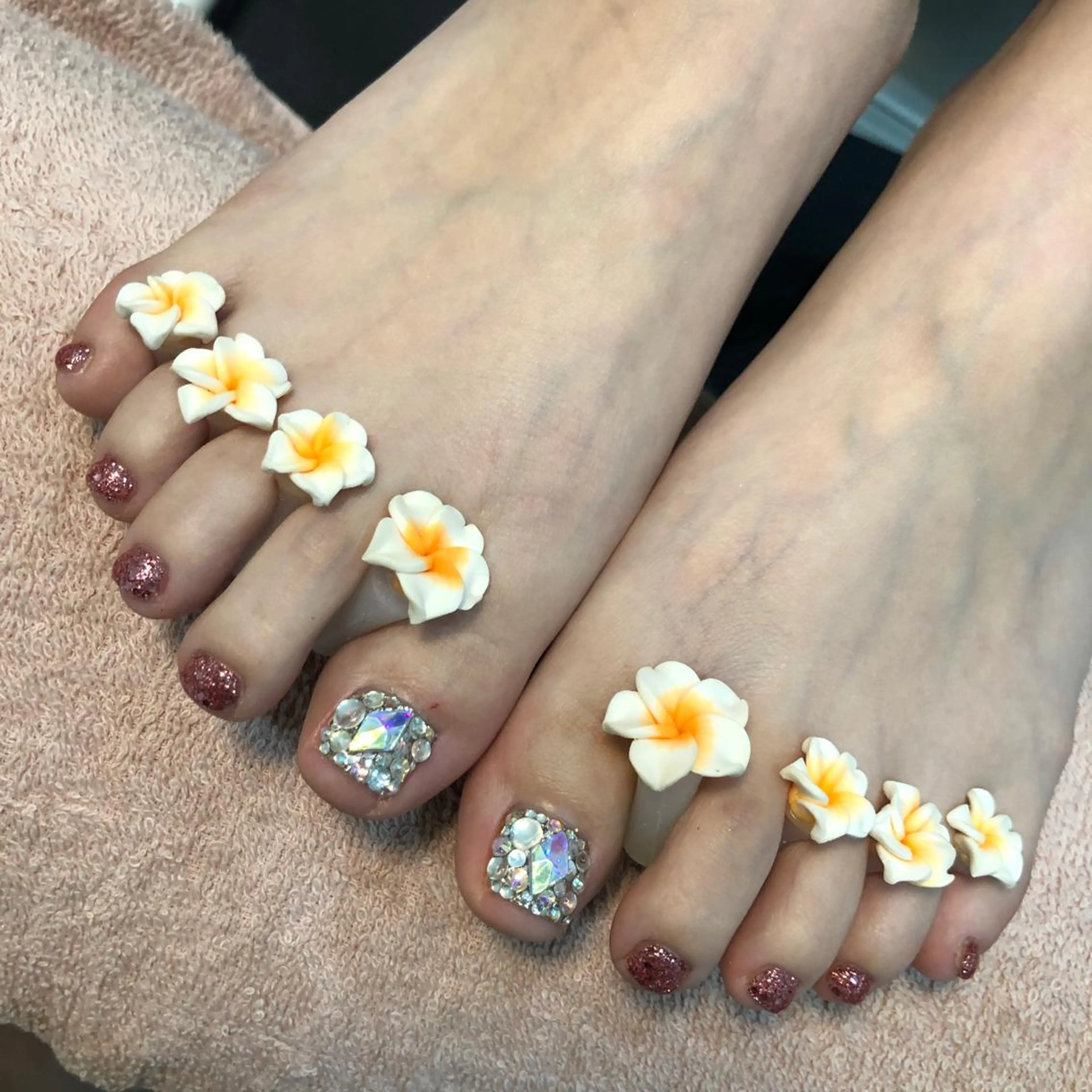 ショート ネイル フットネイル 《LB》ラブリエ Nail&eyeのマツエク・マツパデザイン