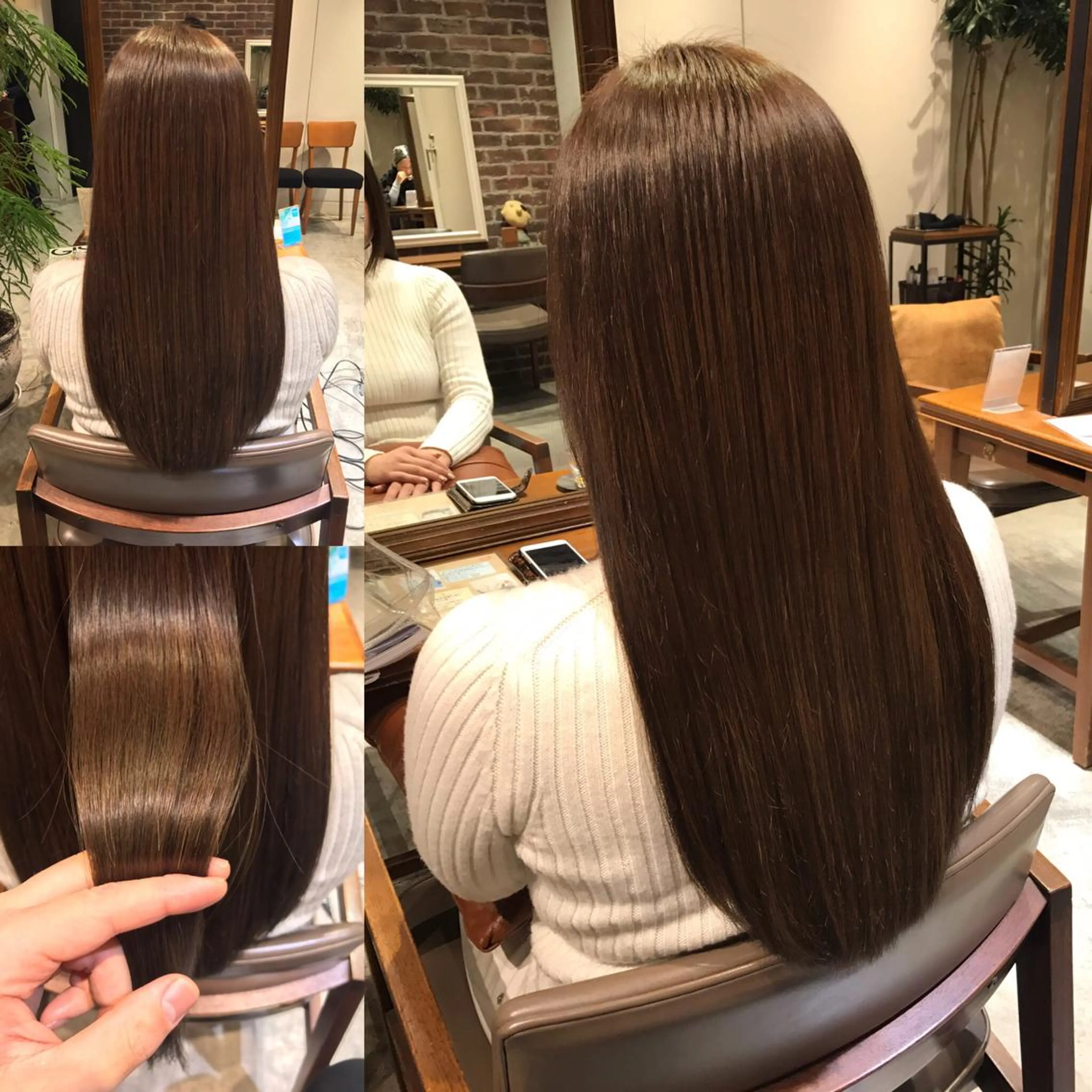 ロング カラー 小林 佳祐のヘアスタイル